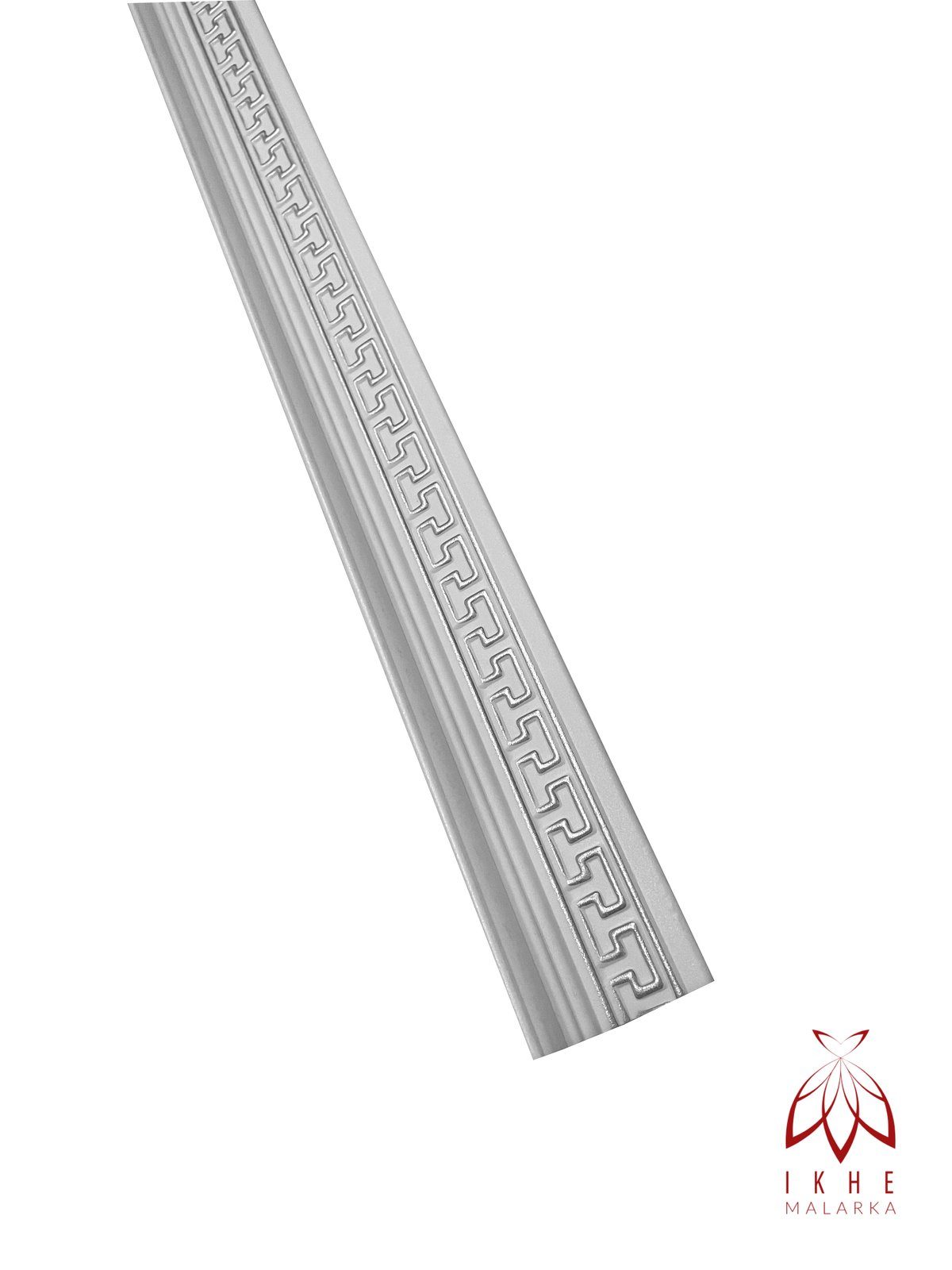 IKHEMalarka Sockelleiste Dekorleisten Styroporleisten Stuckleisten Zierprofile, 8 Stück = 8 Meter! M17B-S