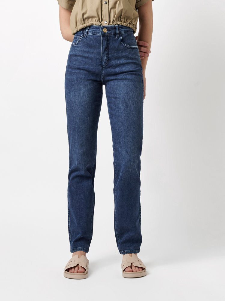 ROSNER 5-Pocket-Jeans Audrey1 (1-tlg) mit hohem Bund