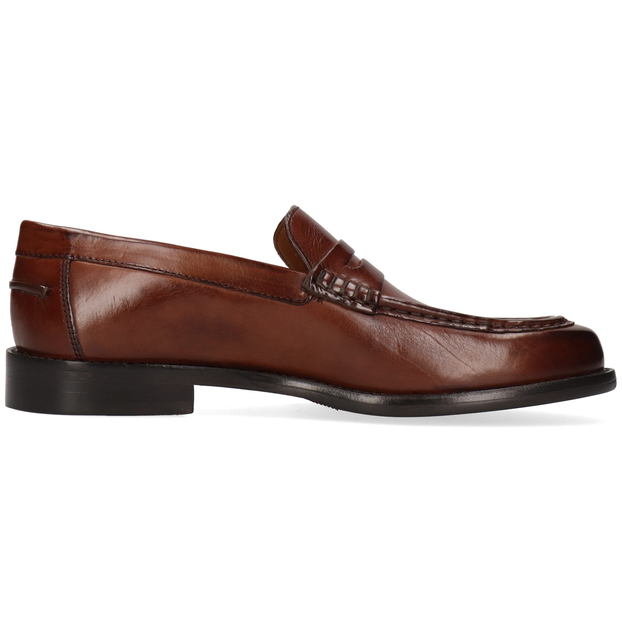 Melvin & Hamilton Gianna 23 Leder-Loafers für Damen Loafer Flache Absätze, Echtes Leder, Vegetabile Gerbung