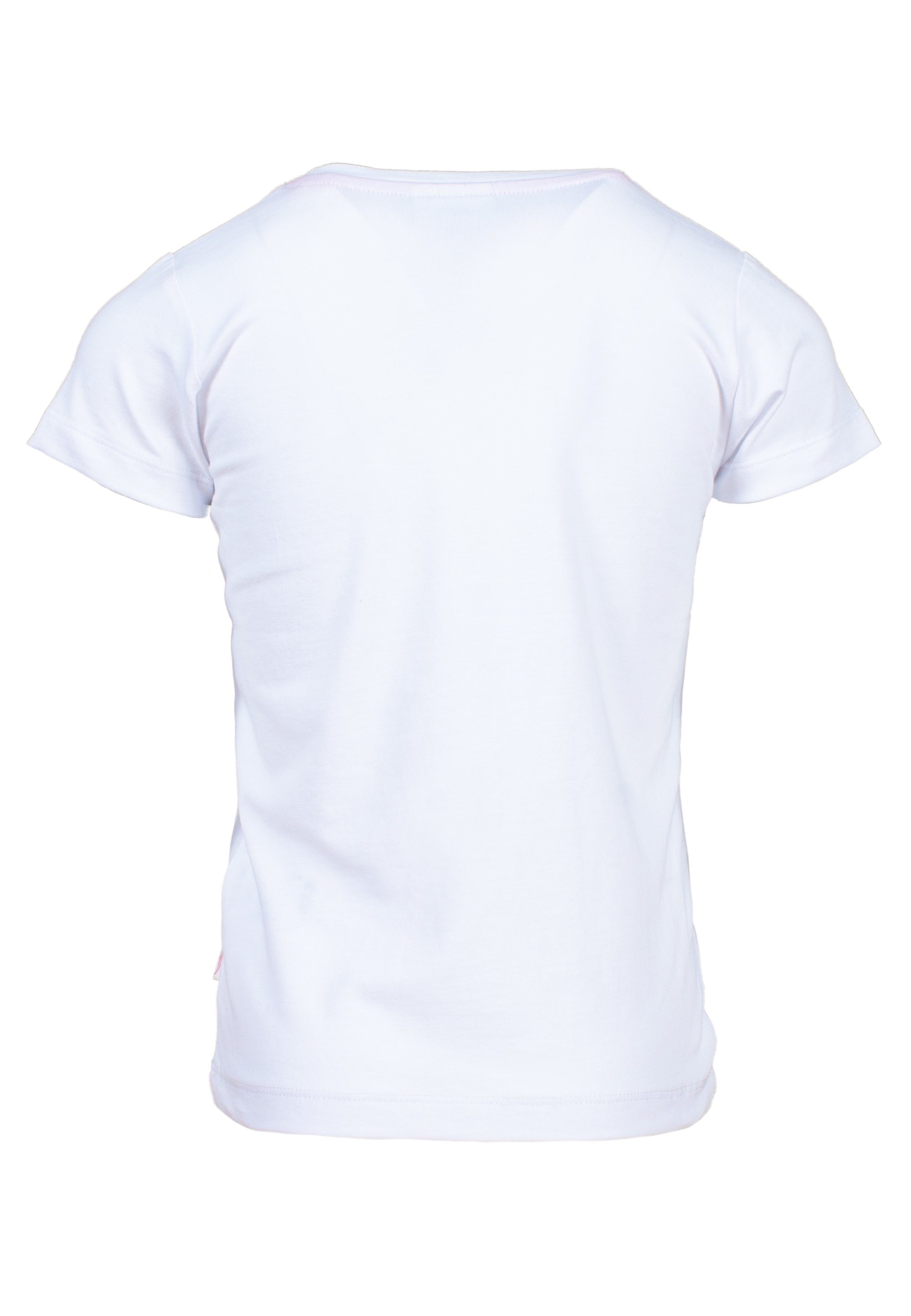 AND (2-tlg) PEPPER weiß, mit Beach T-Shirt türkis Glitzerdruck SALT