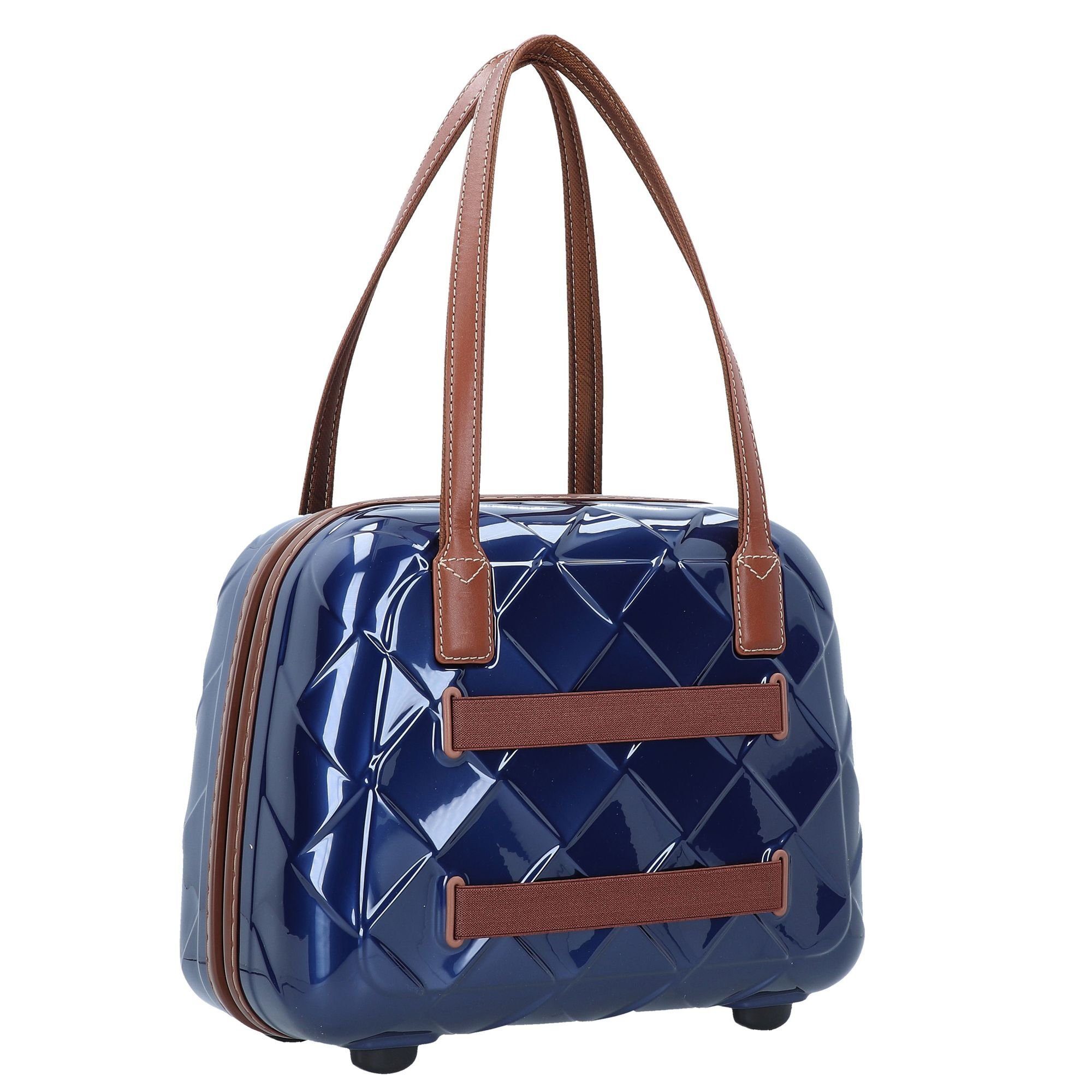 Stratic & Polycarbonat Leather More, Beautycase blau