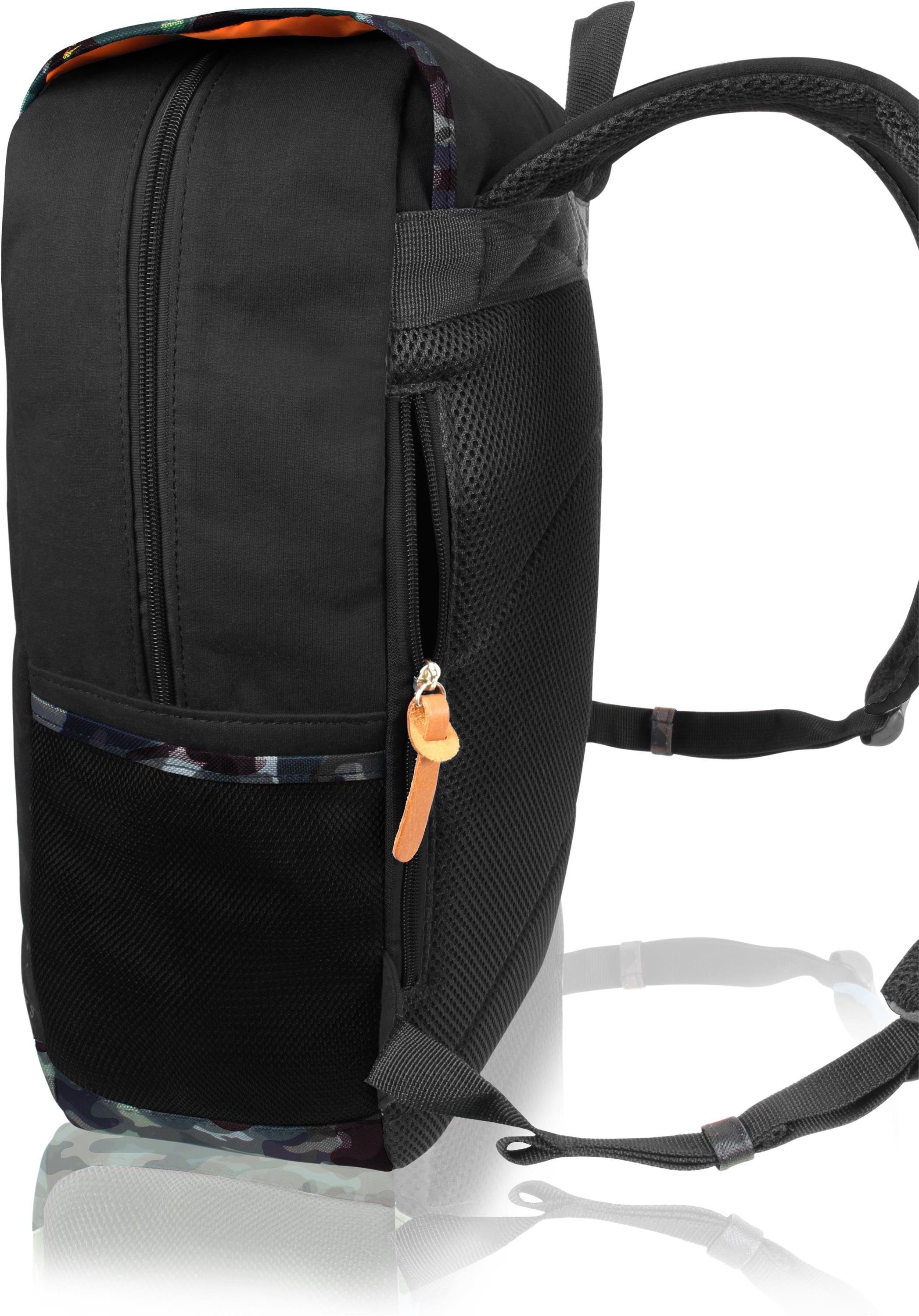 normani Daypack Rucksack Freshman, Schulrucksack mit vielen Fächern günstig online kaufen