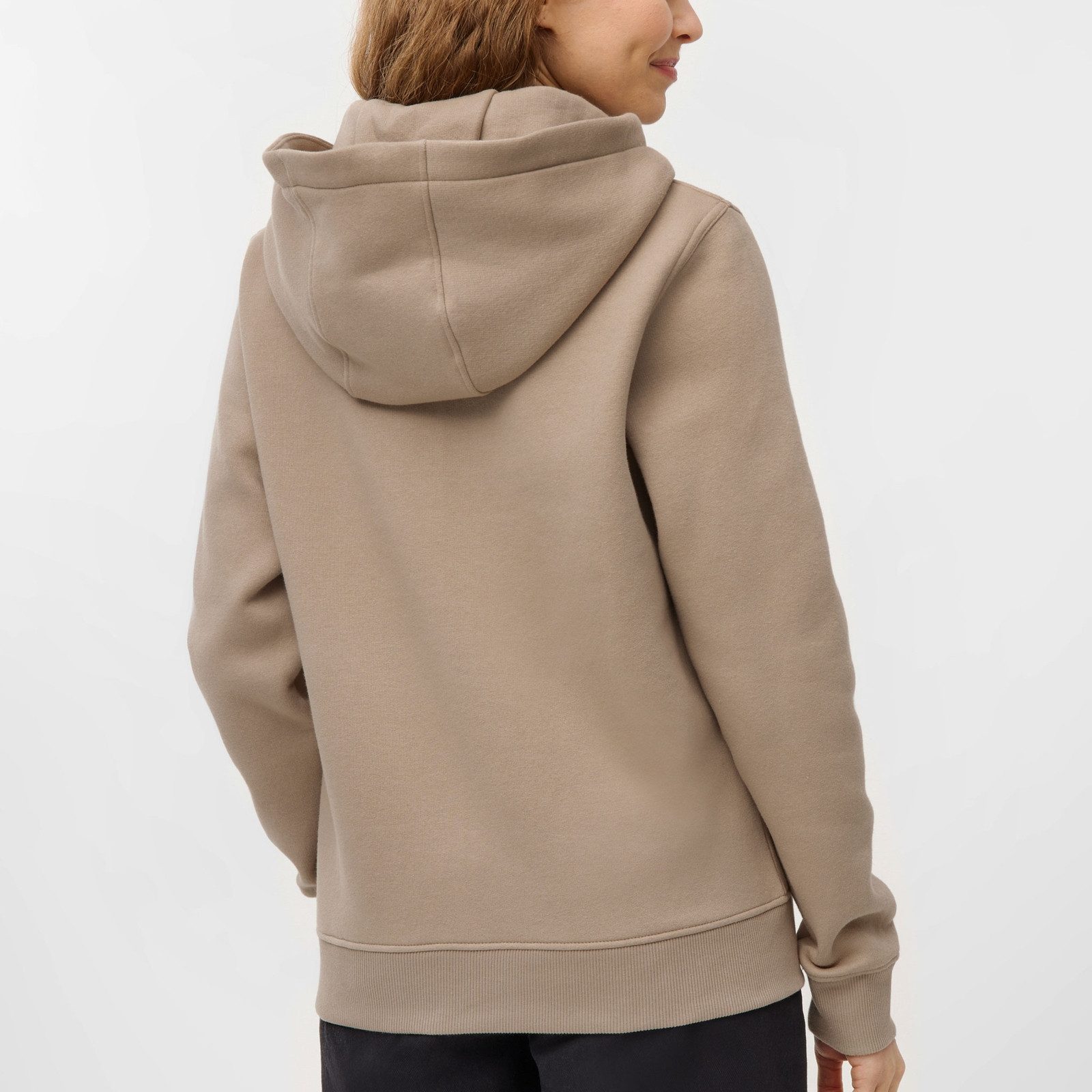Derbe Hoodie Hoodie Sturmmöwin Mono mit großem Druck auf der Brust