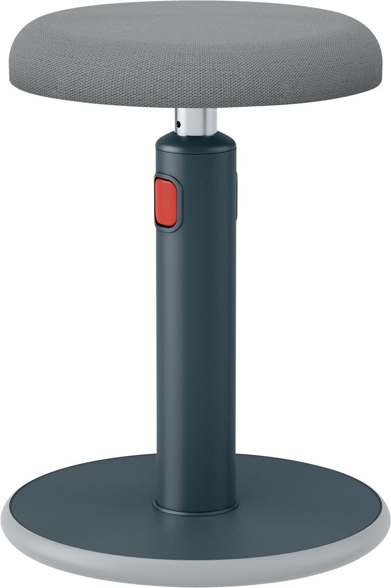 LEITZ Bürostuhl Sitz- und Stehhocker Aktiv Ergo Cosy höhenverstellbar grau (12 Stück)