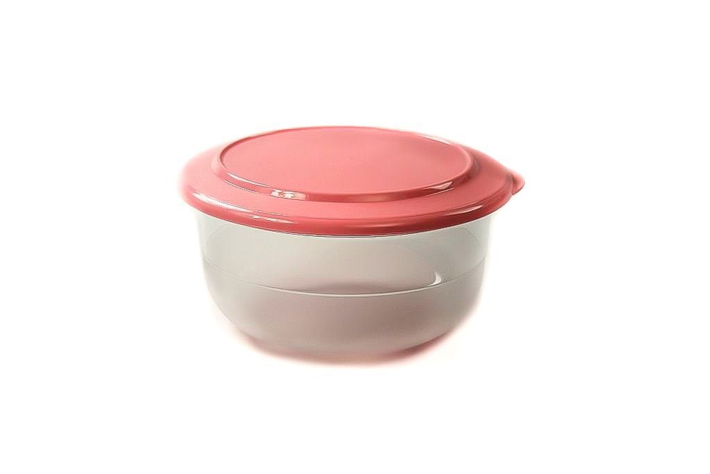 TUPPERWARE Servierschale Tafelperle 2,1 L rosa Schale + SPÜLTUCH