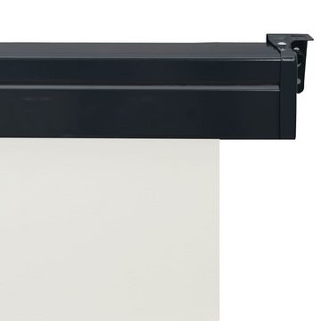 furnicato Markise Balkon-Seitenmarkise 105x250 cm Creme