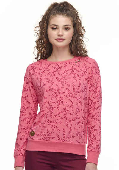 Ragwear Sweater »NEREA« im Botanical All-Over Print Design