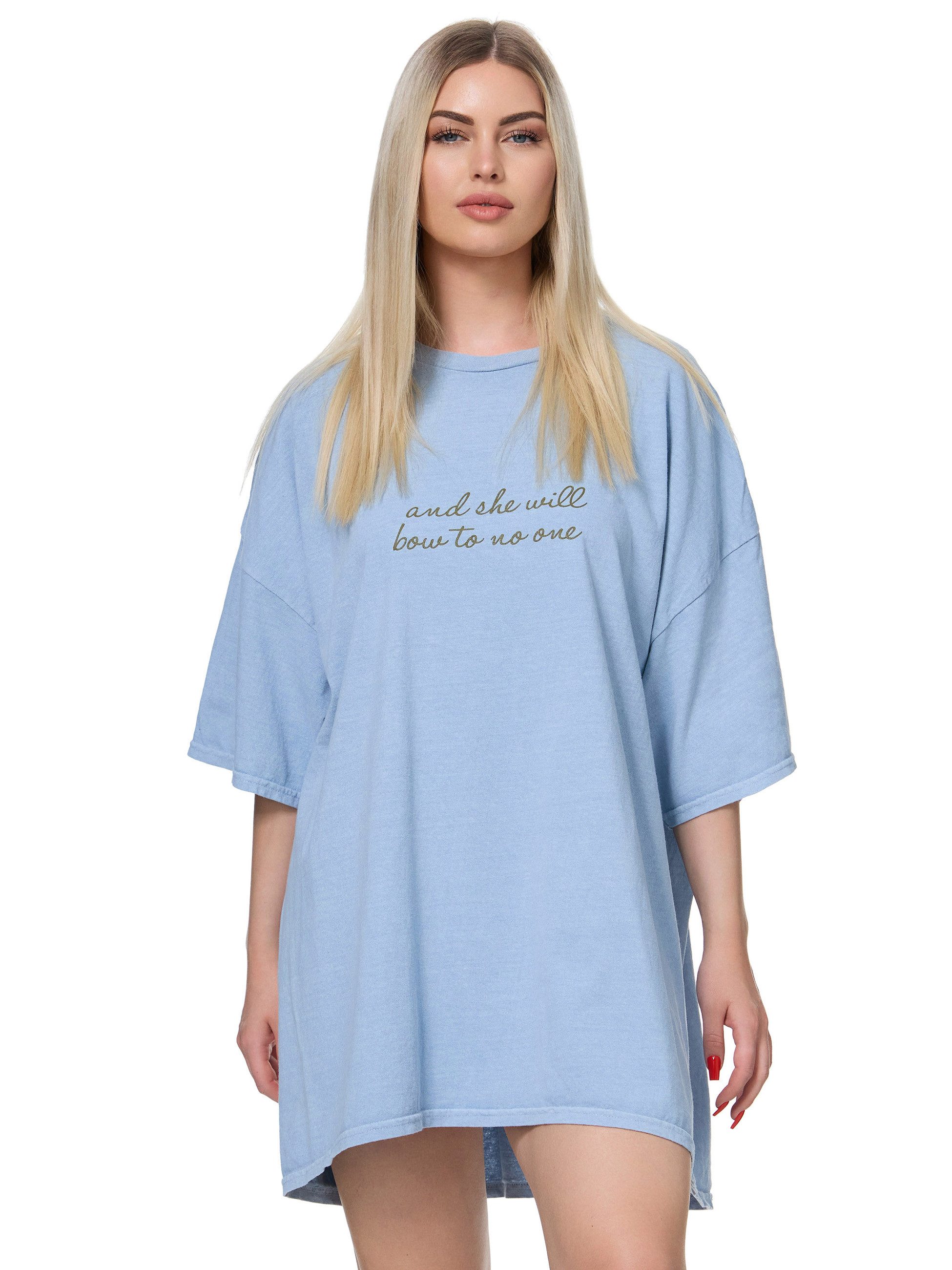 Worldclassca T-Shirt Worldclassca Oversized Print SHE günstig online kaufen