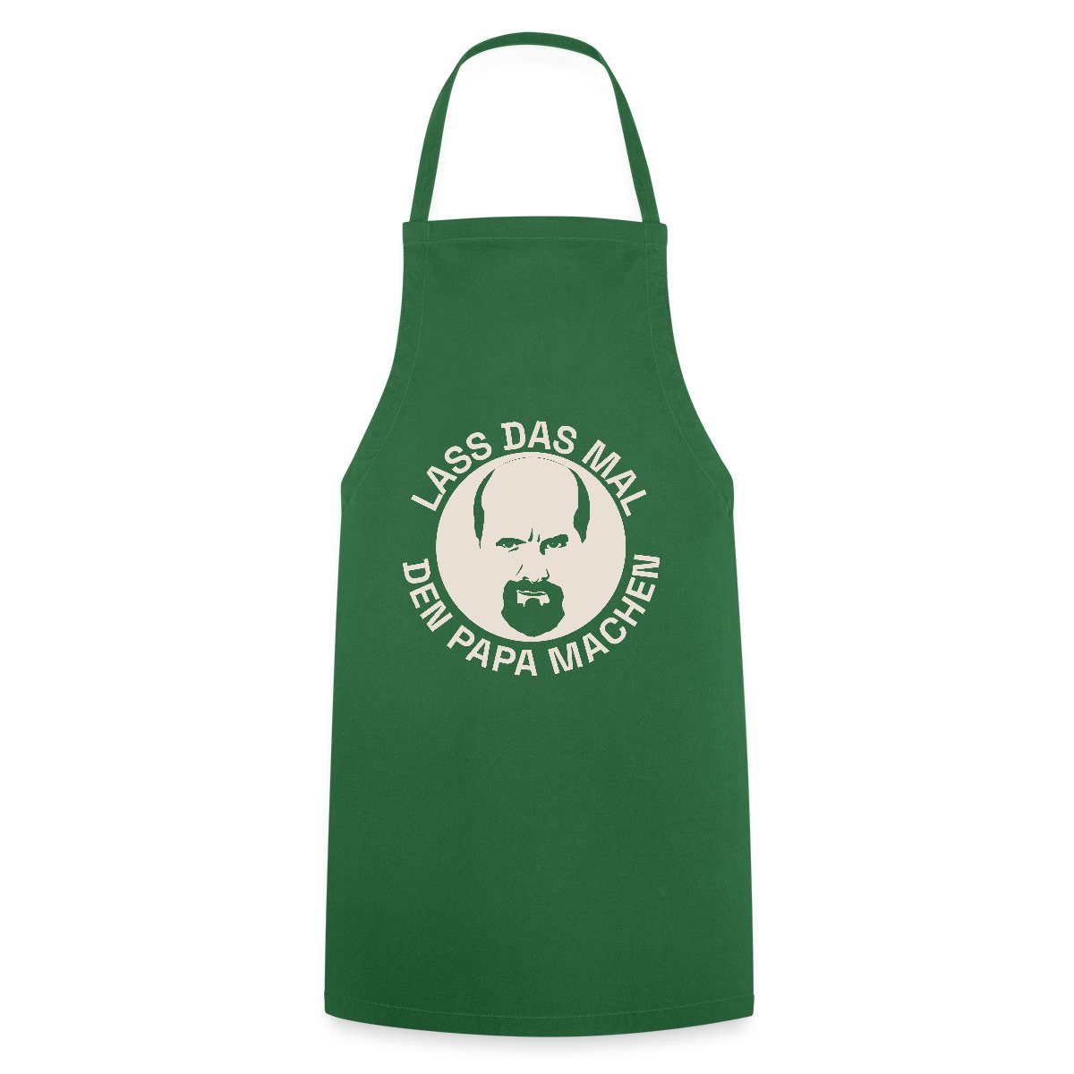Spreadshirt Kochschürze Stromberg Lass Das Mal Den Papa Machen Kochschürze, (1-tlg)