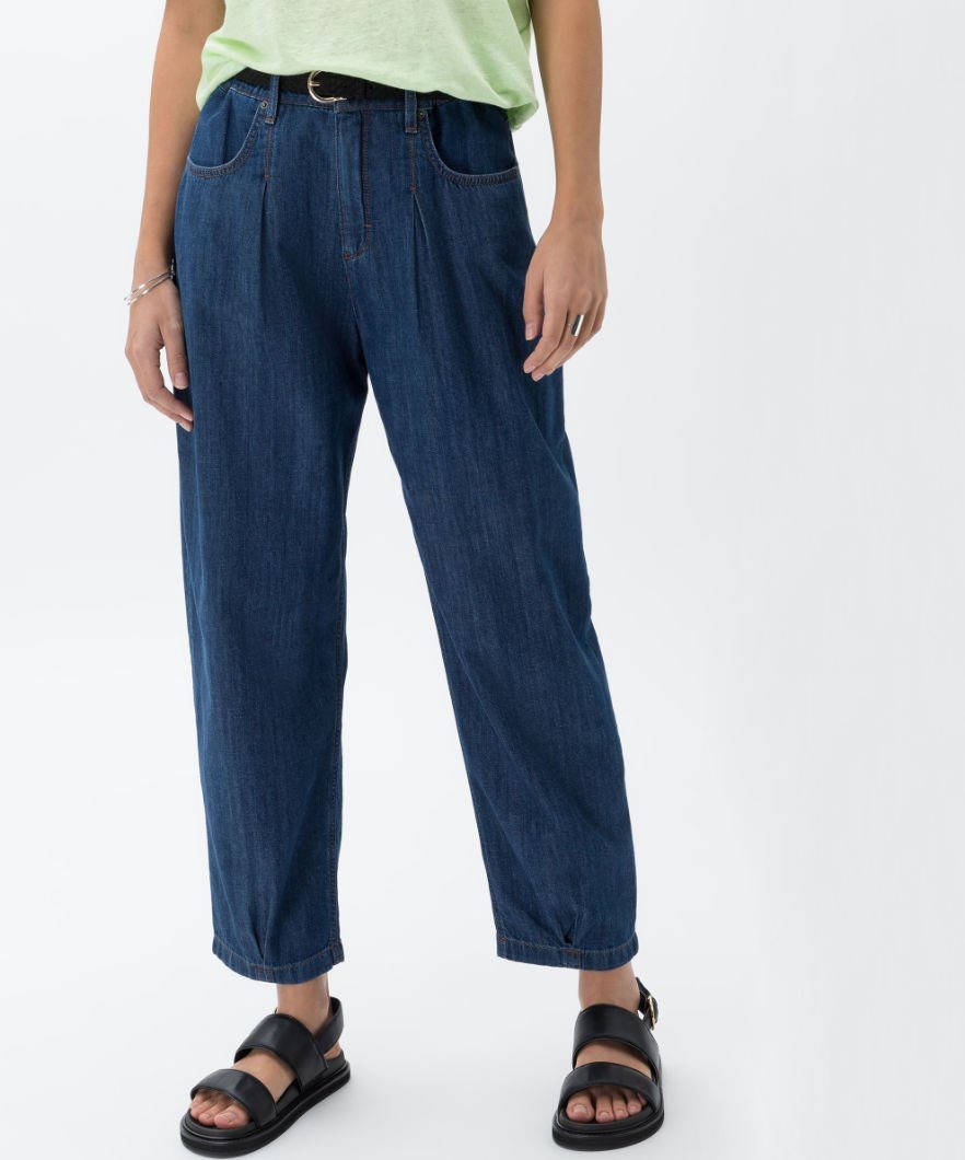 Damenjeans S, Stylingdetails modernen mit Style Brax MACIE 5-Pocket-Jeans Feminine