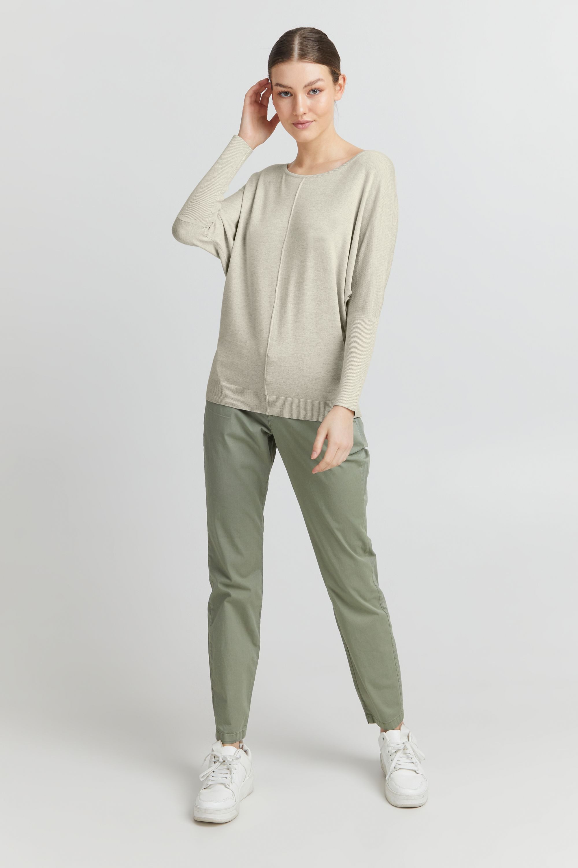 OXMO Strickpullover OXHerdis Modischer Pullover
