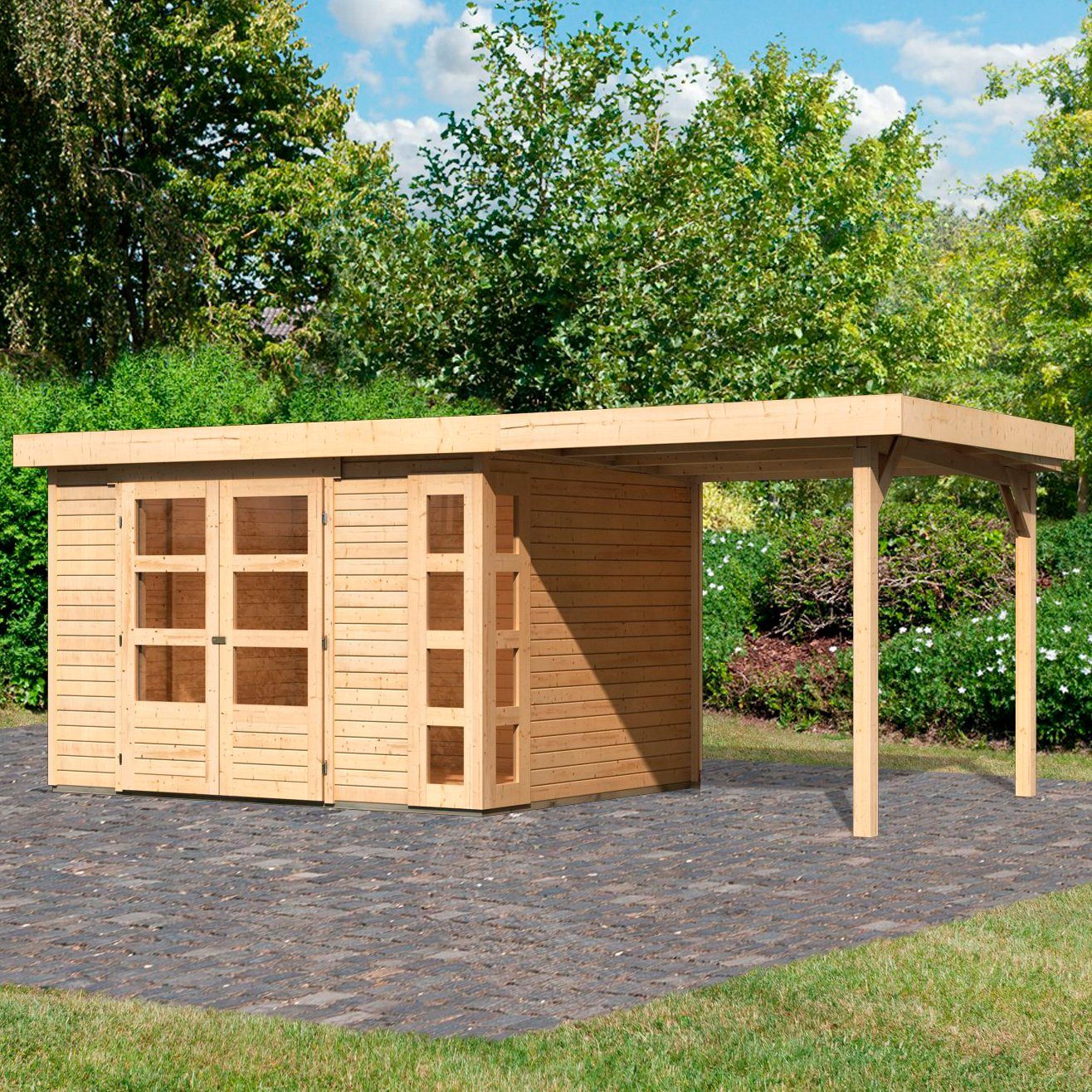 Karibu Gartenhaus Nordsee 5, BxT: 554x262 cm, (Set)