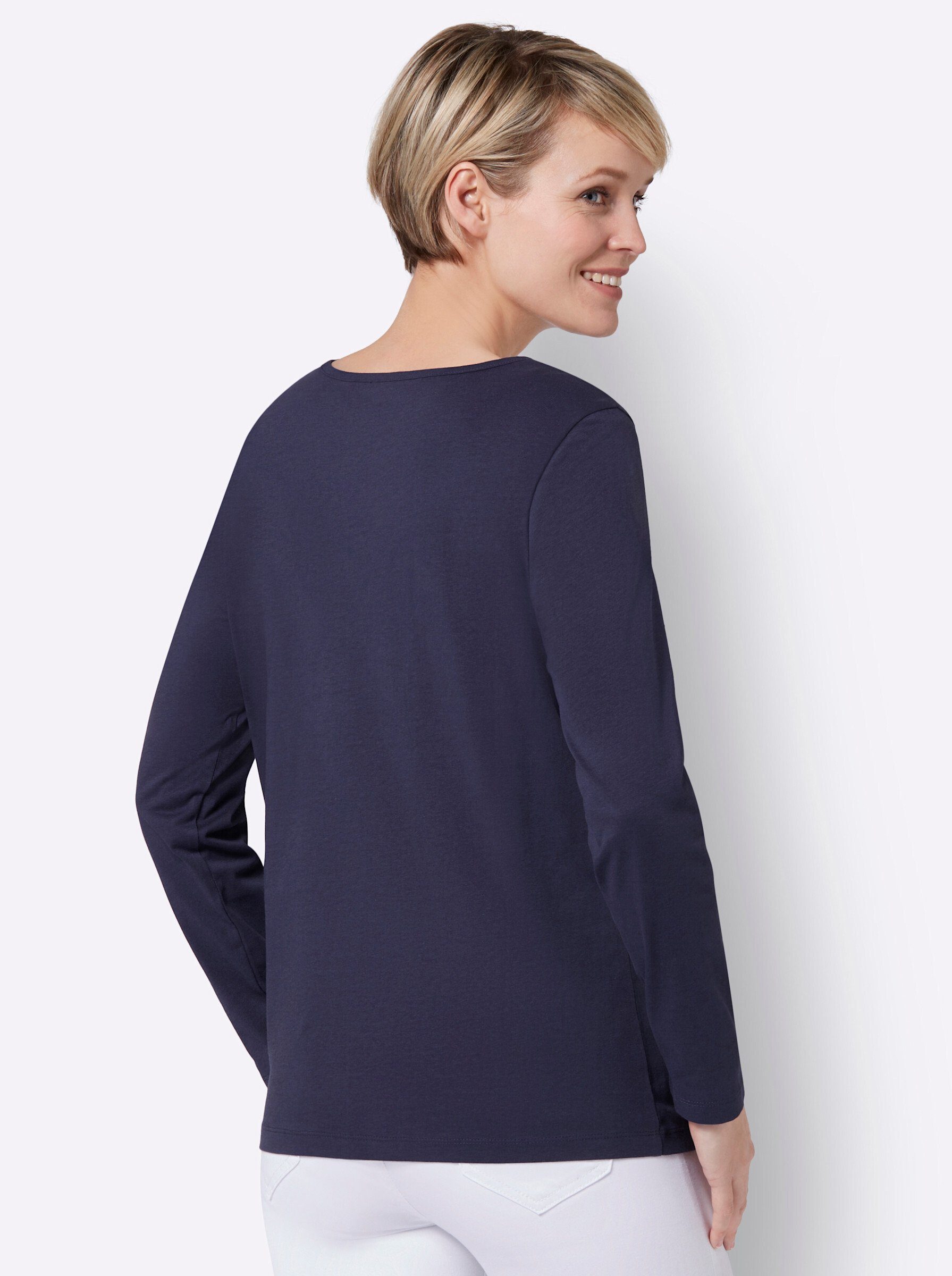 Sieh an! T-Shirt Langarmshirt günstig online kaufen