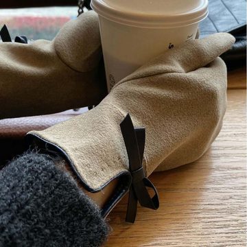 FIDDY Arbeitshandschuhe Damen Winter Warm Touchscreen Handschuhe mit Gefütterte