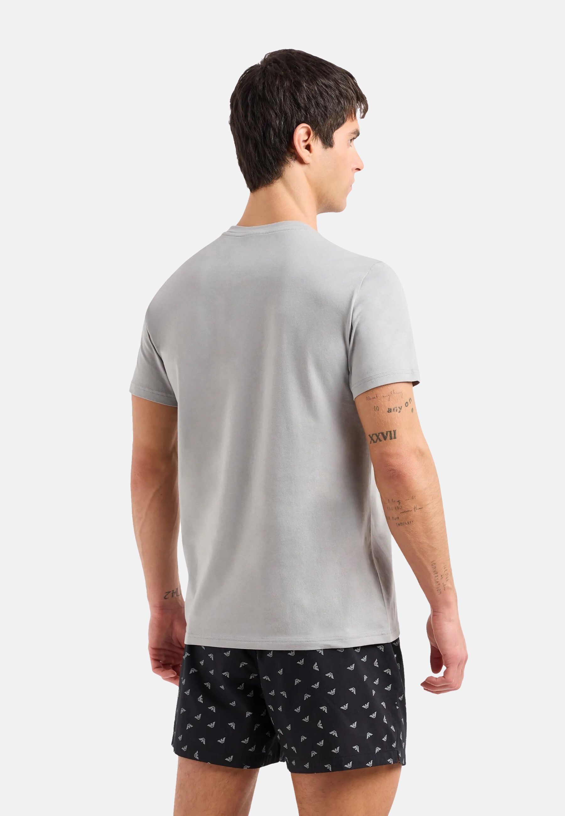 Emporio Armani Pyjama Schlafanzug Pyjama-Set 2-teilig (Packung, 2 tlg)
