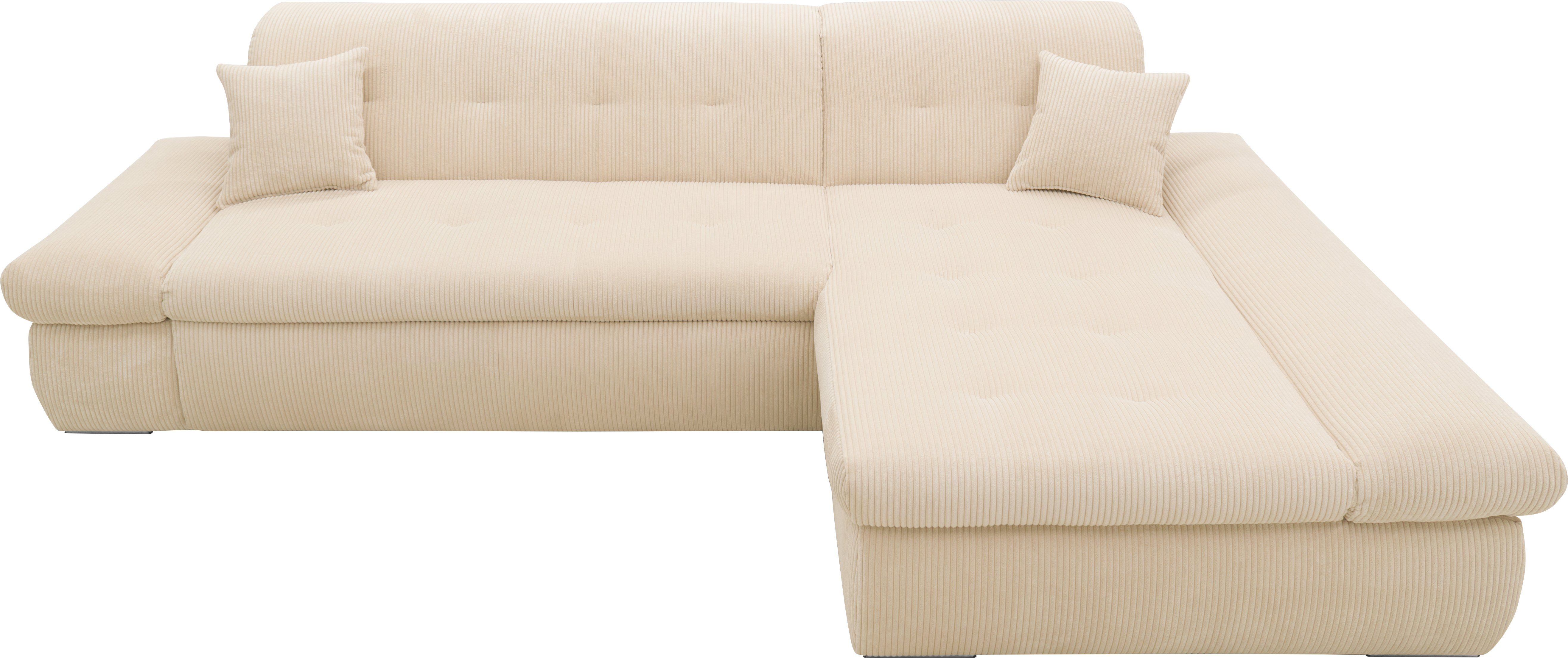 DOMO collection Ecksofa Moric, L-Form, XXL-Sofa - Breite 300cm, viel Platz, günstig online kaufen