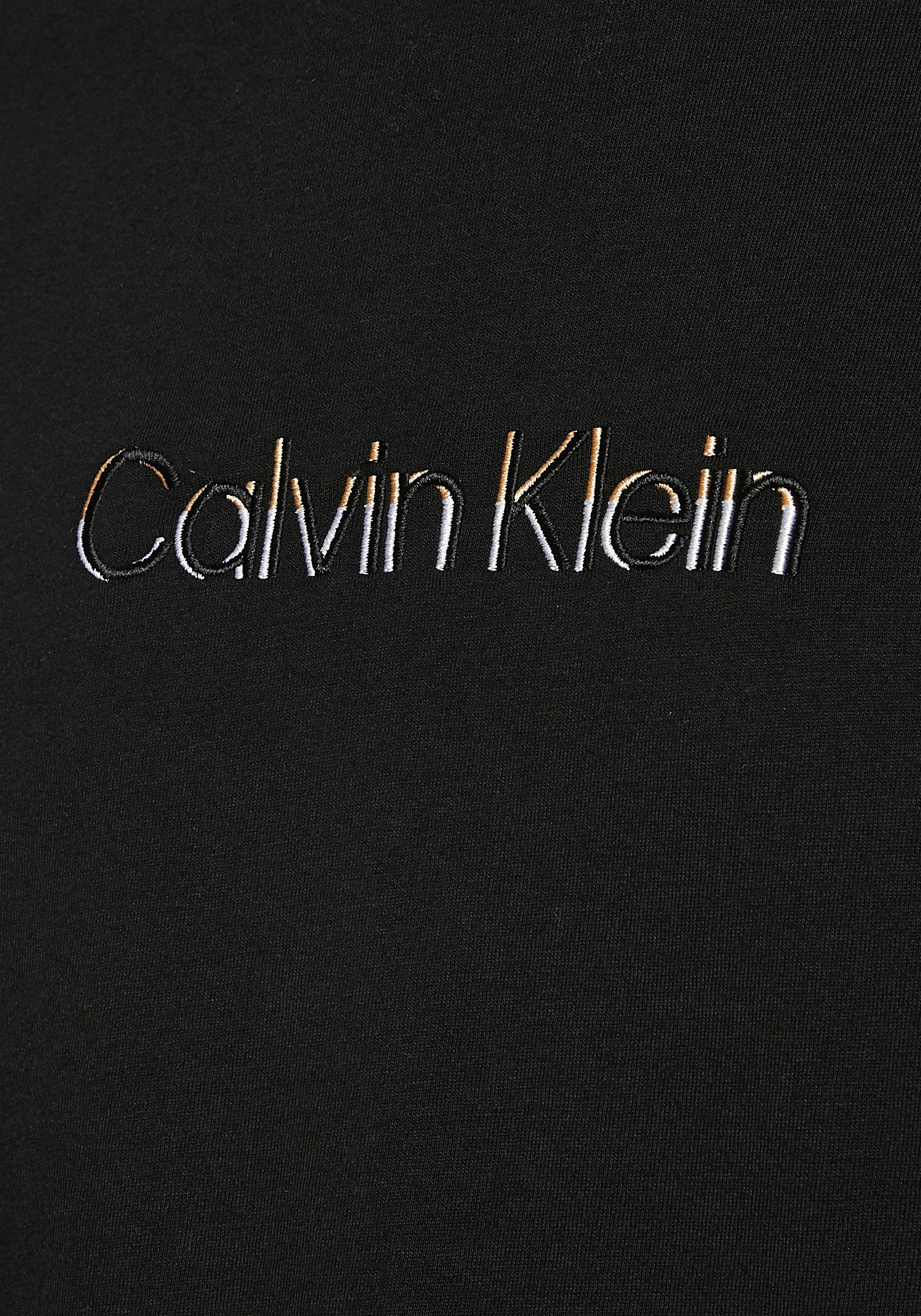 schwarz T-Shirt LOGO COLOR Klein Calvin MULTI