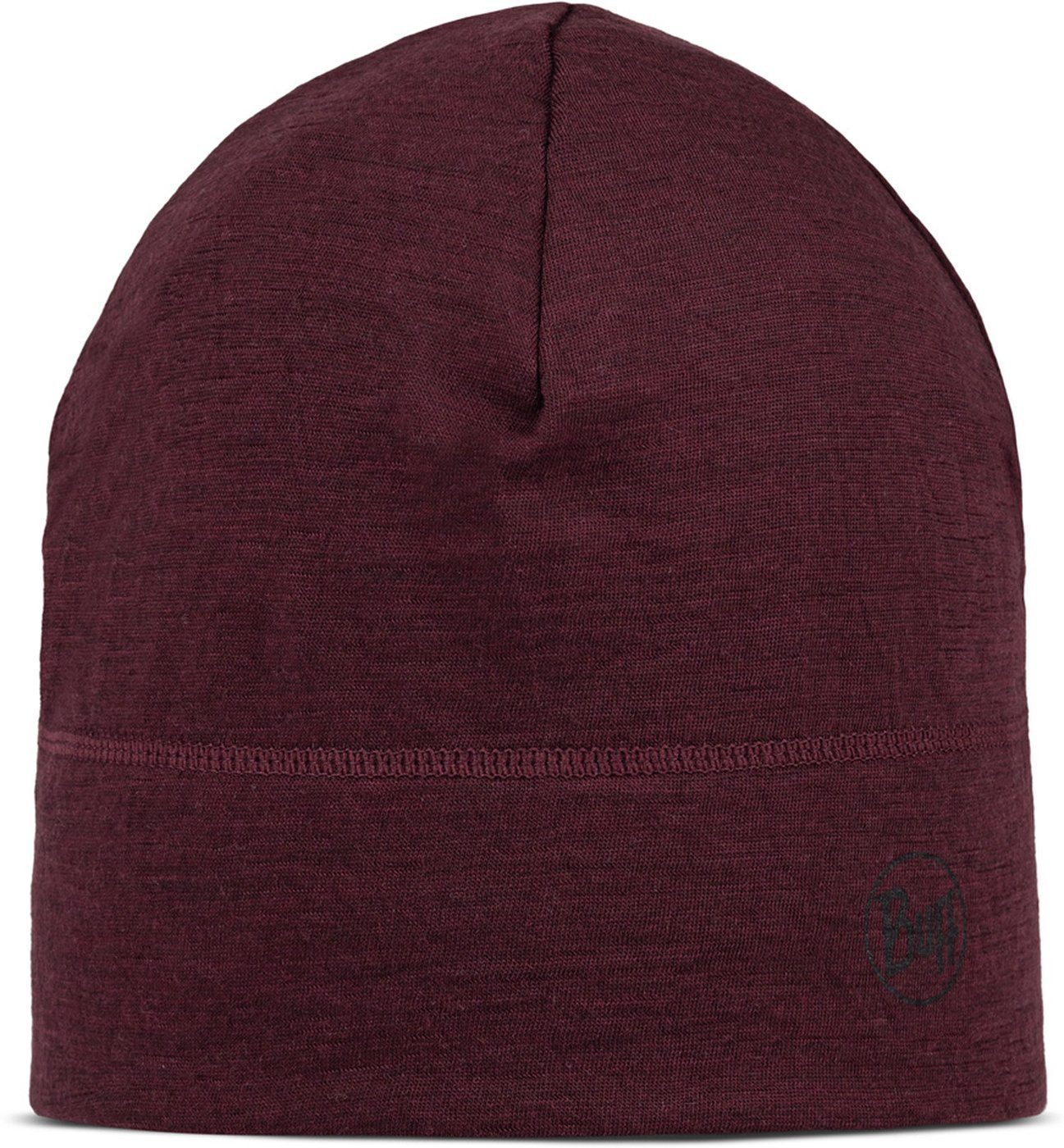 Buff Strickmütze Merino Lightweight Beanie SOLID GARNET