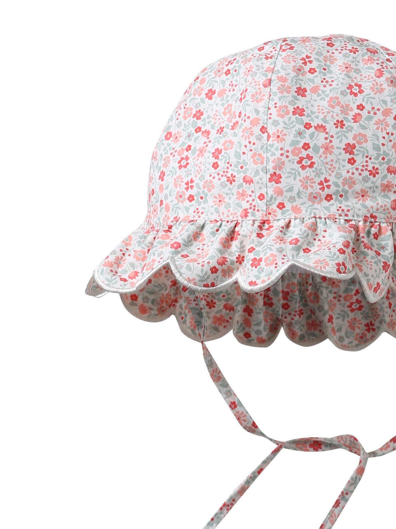 vertbaudet Beanie Sonnenhut Mädchen Baby mit Stickerei