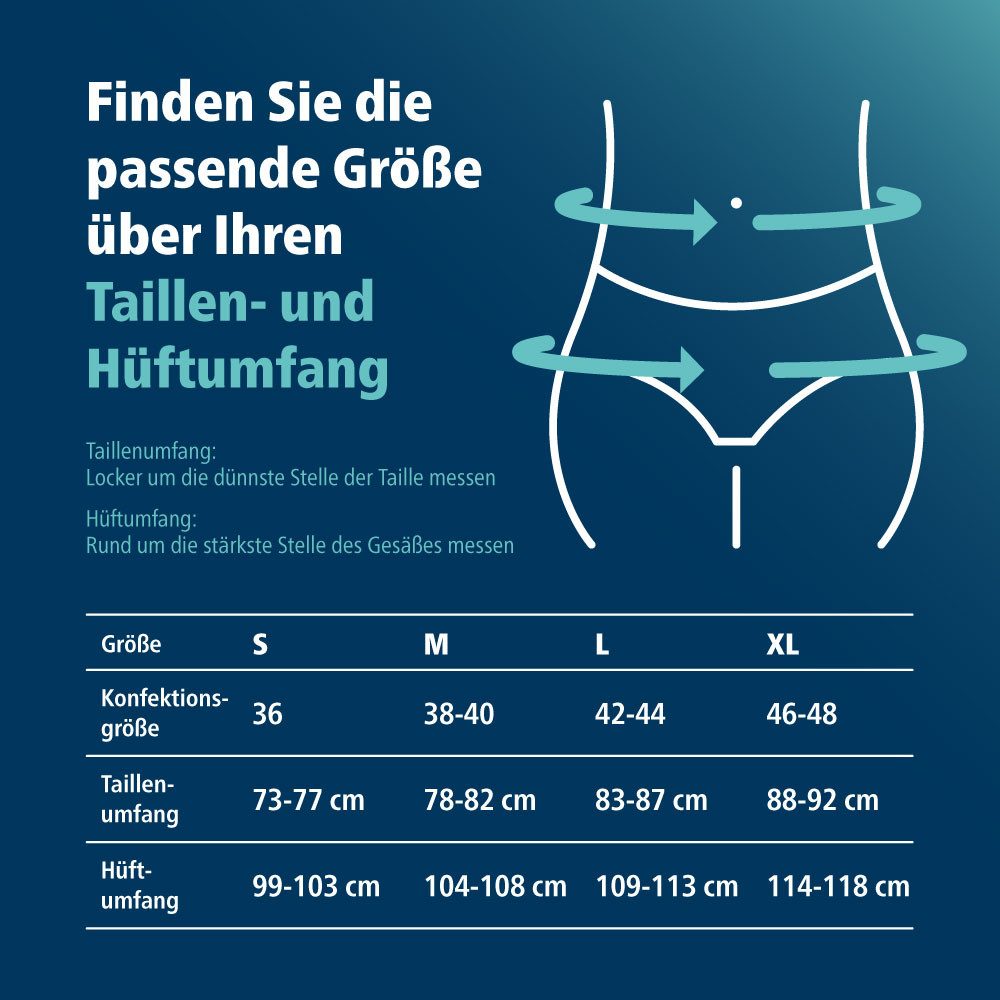 siegmund care Inkontinenz-Pants Damen Hipster mit Spitze seitlich, 60 ml in 24 Stunden, L Gr., 1-St.