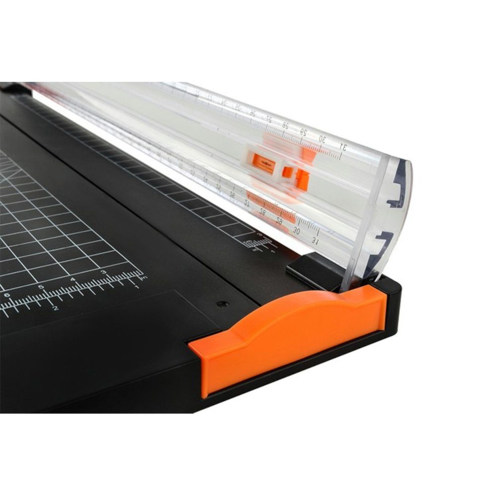 ISO TRADE Papierschneidegerät Papierschneidemaschine Papierschneider, das Raster ermöglichen eine genaue Positionierung des Papiers – Bild 5 von 5