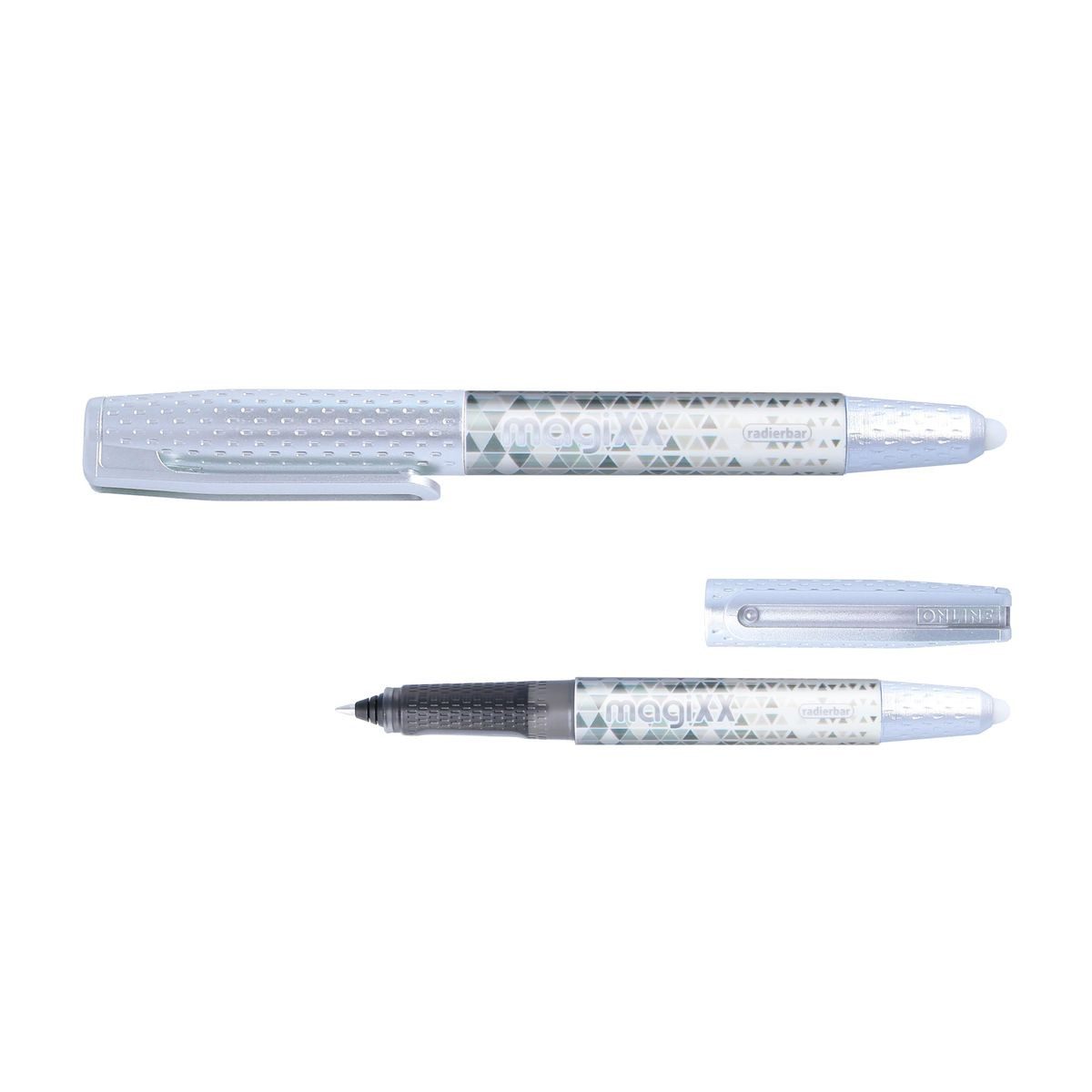 Online Pen Kugelschreiber ONLINE Rollerball magiXX radierbar nachfüllbar weiß