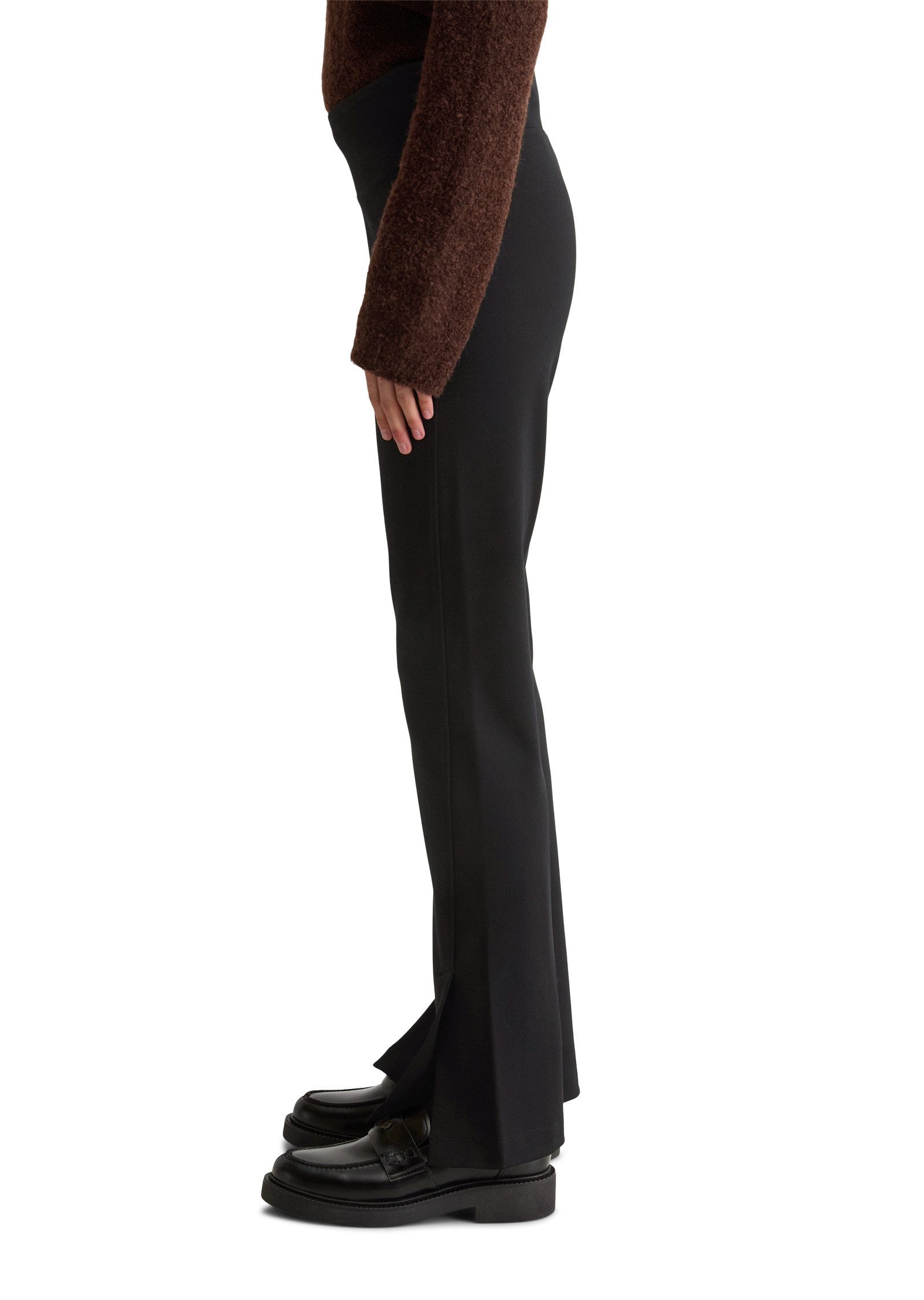 Marc O'Polo Jerseyhose mit breitem Bund günstig online kaufen