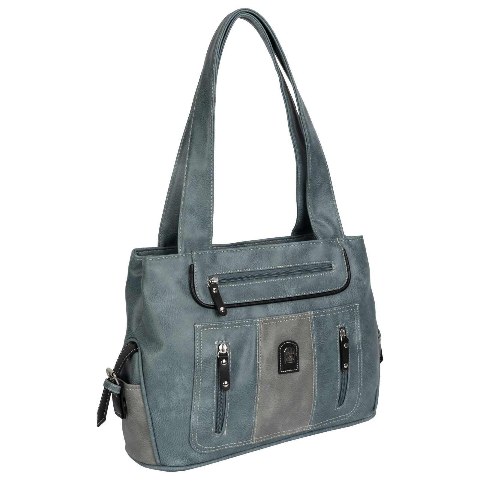 Umhängetasche Damen Tasche Schultertasche Umhängetasche Leder Optik Handtasche