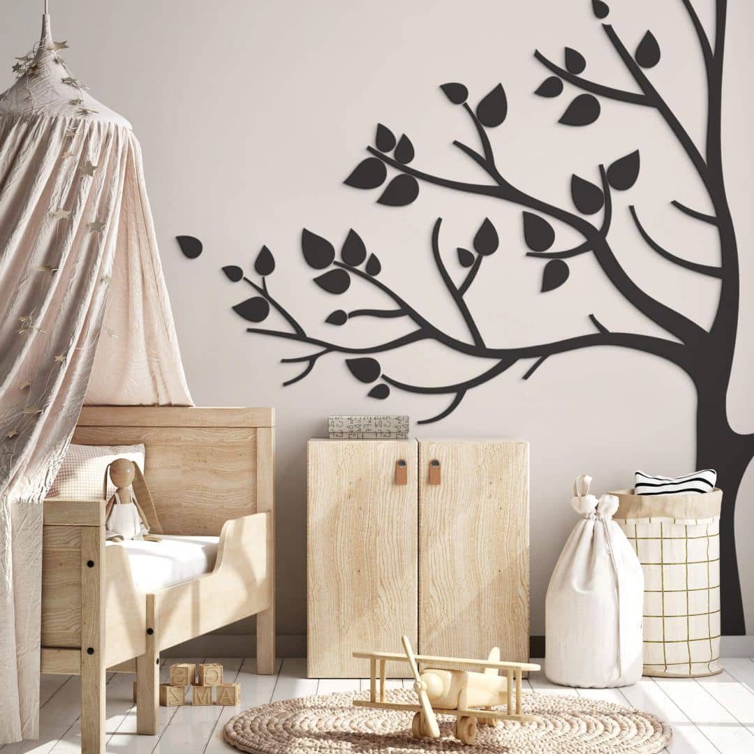 K&L Wall Art Holzbild Lebensbaum Kinderzimmer günstig online kaufen