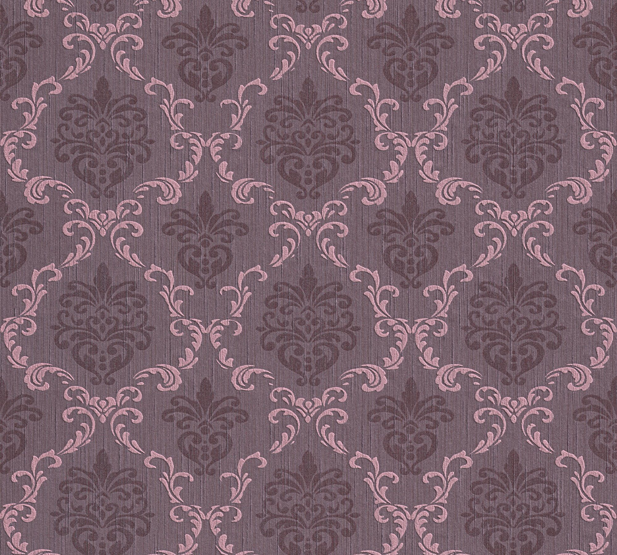 Architects Paper Textiltapete Tessuto, samtig, Barock, gemustert, ornamental, Tapete Barock Обои Wohnzimmer Schlafzimmer Küche modern Design Büro