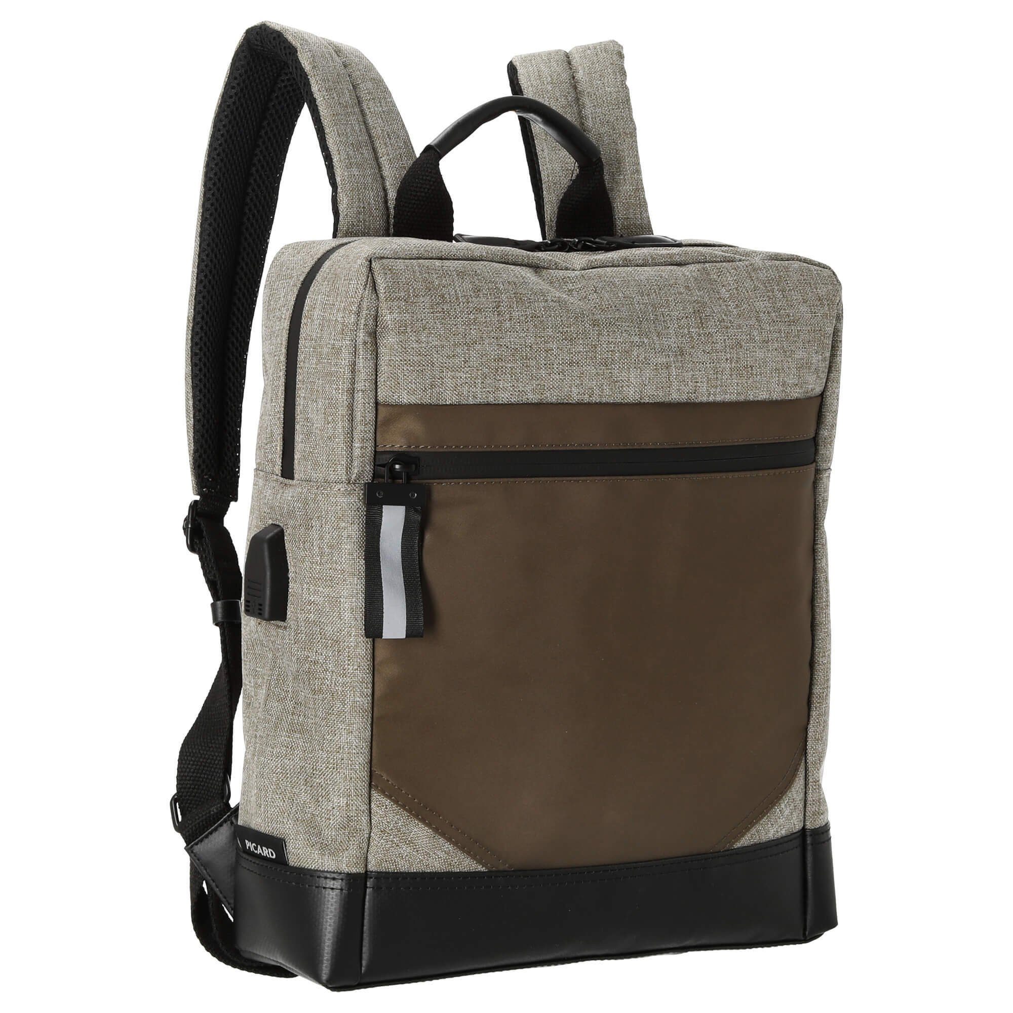 nougat Rucksack Picard - 33 cm Synthetik Freizeitrucksack Speed