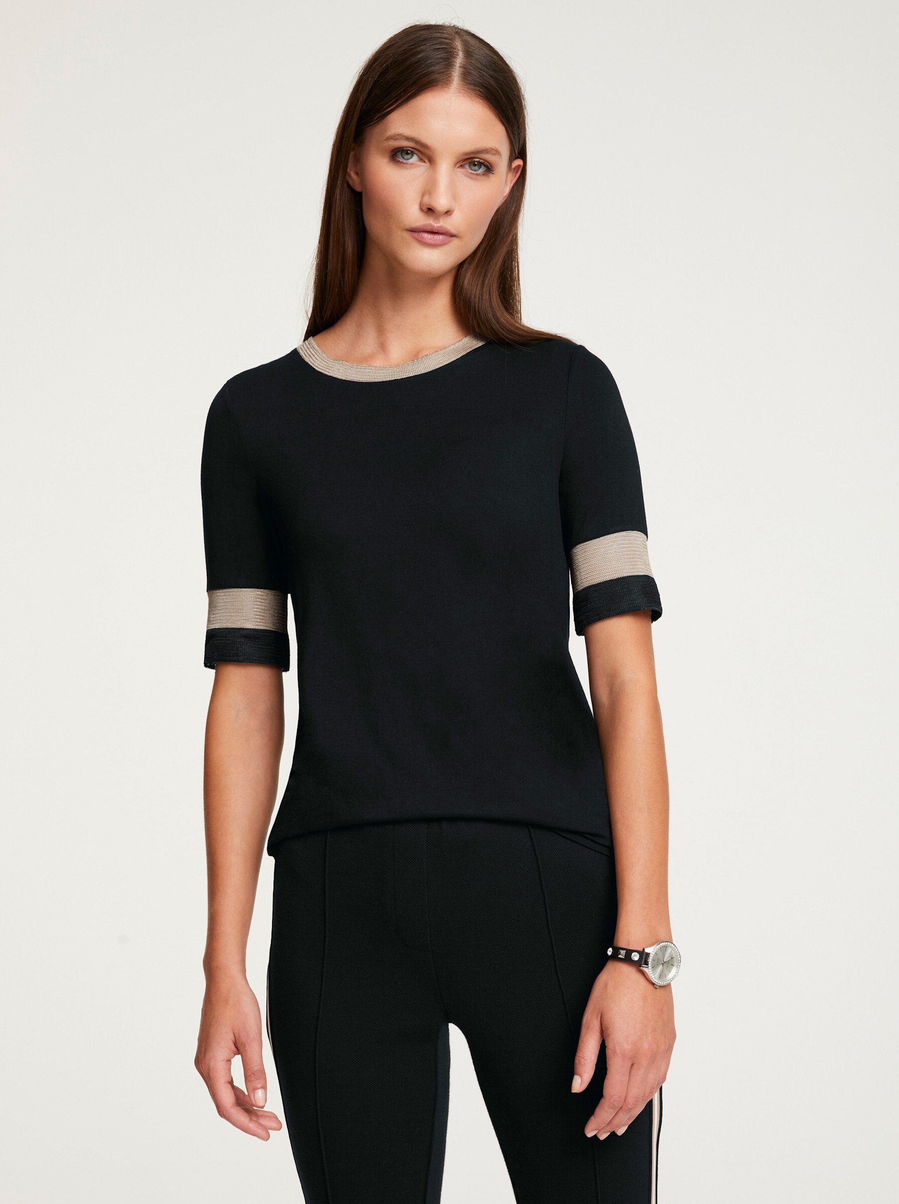 heine T-Shirt Rundhals-Shirt Kurzarm
