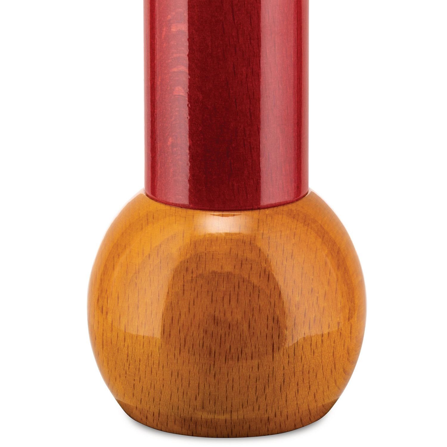 Alessi Salz-/Pfeffermühle Sottsass Collection Groß Rot manuell