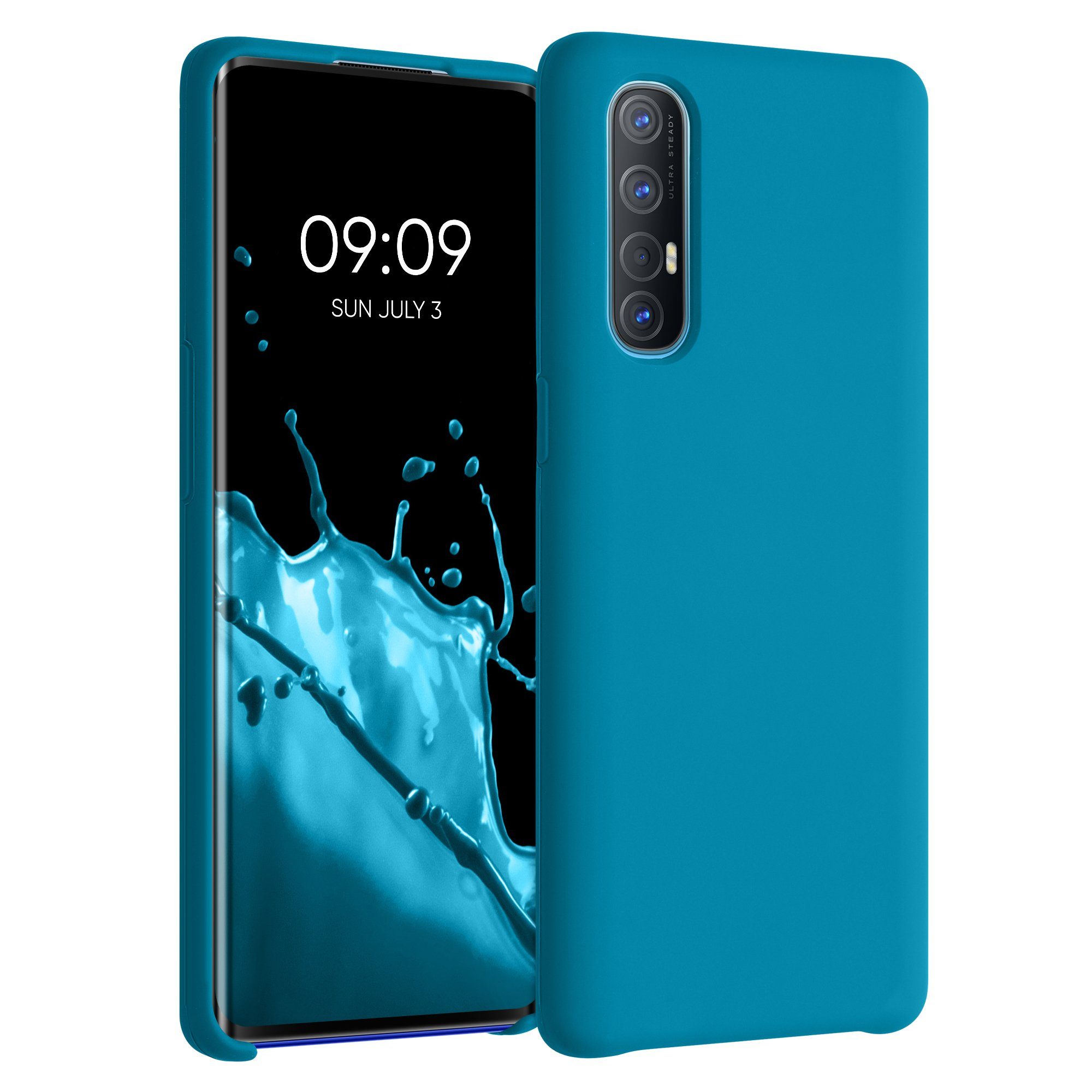 kwmobile Handyhülle Handyhülle für Oppo Find X2 Neo Hülle, Weiches Handy Silikon Case - Schutzhülle Cover