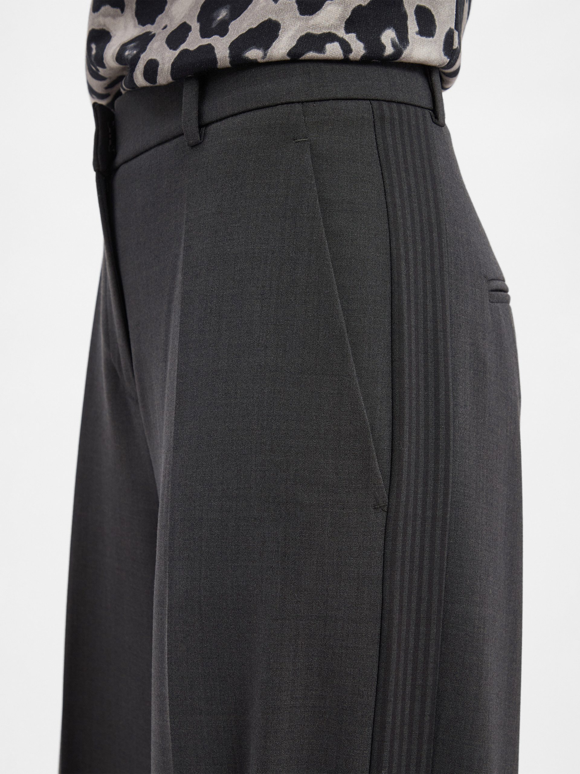 Cambio Bundfaltenhose Glam