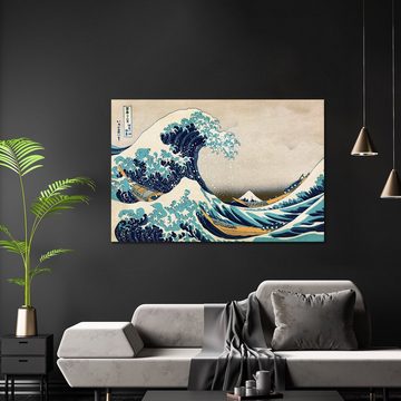 Close Up Poster Great Wave Off Kanagawa Poster Katsushika Hokusai 91,5 x 61