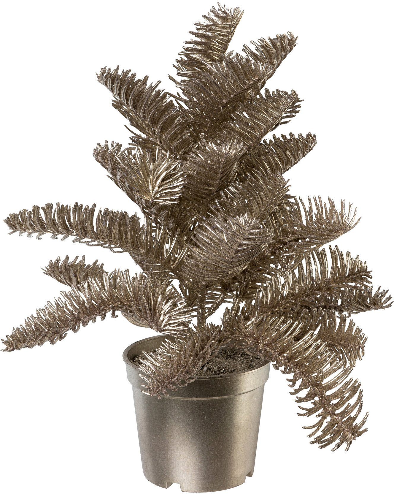 Creativ green Künstlicher Weihnachtsbaum, im farblich passenden Topf