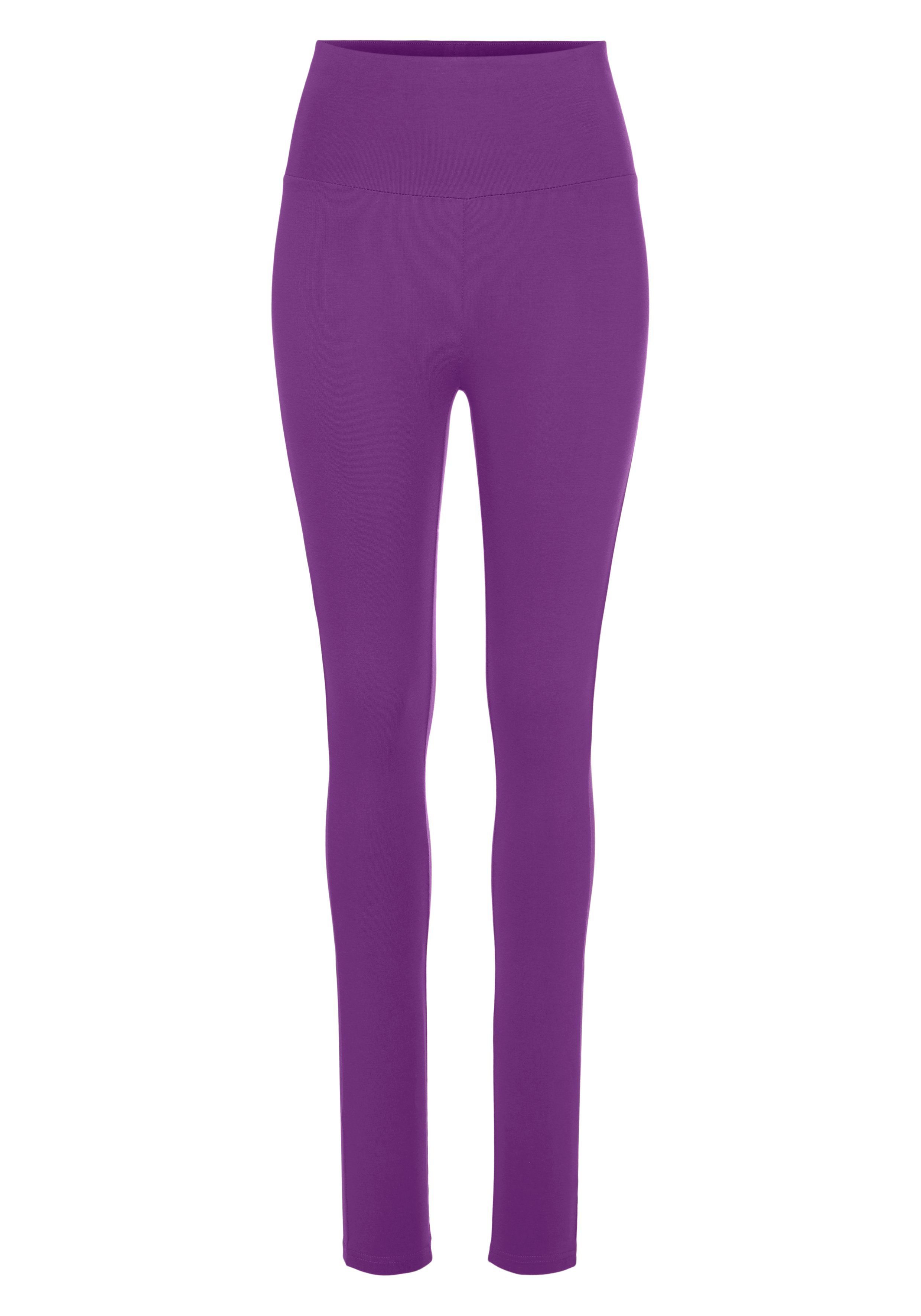 LASCANA Leggings mit breitem Bündchen. € 24,99