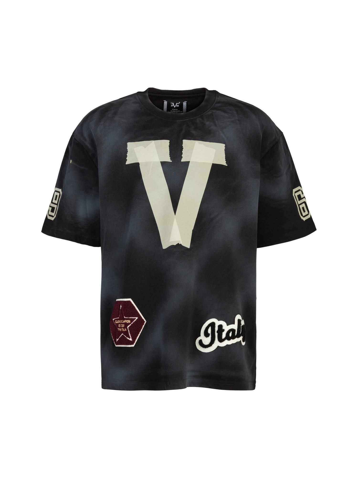 19V69 ITALIA T-Shirt Tamaro Fade (1-tlg)