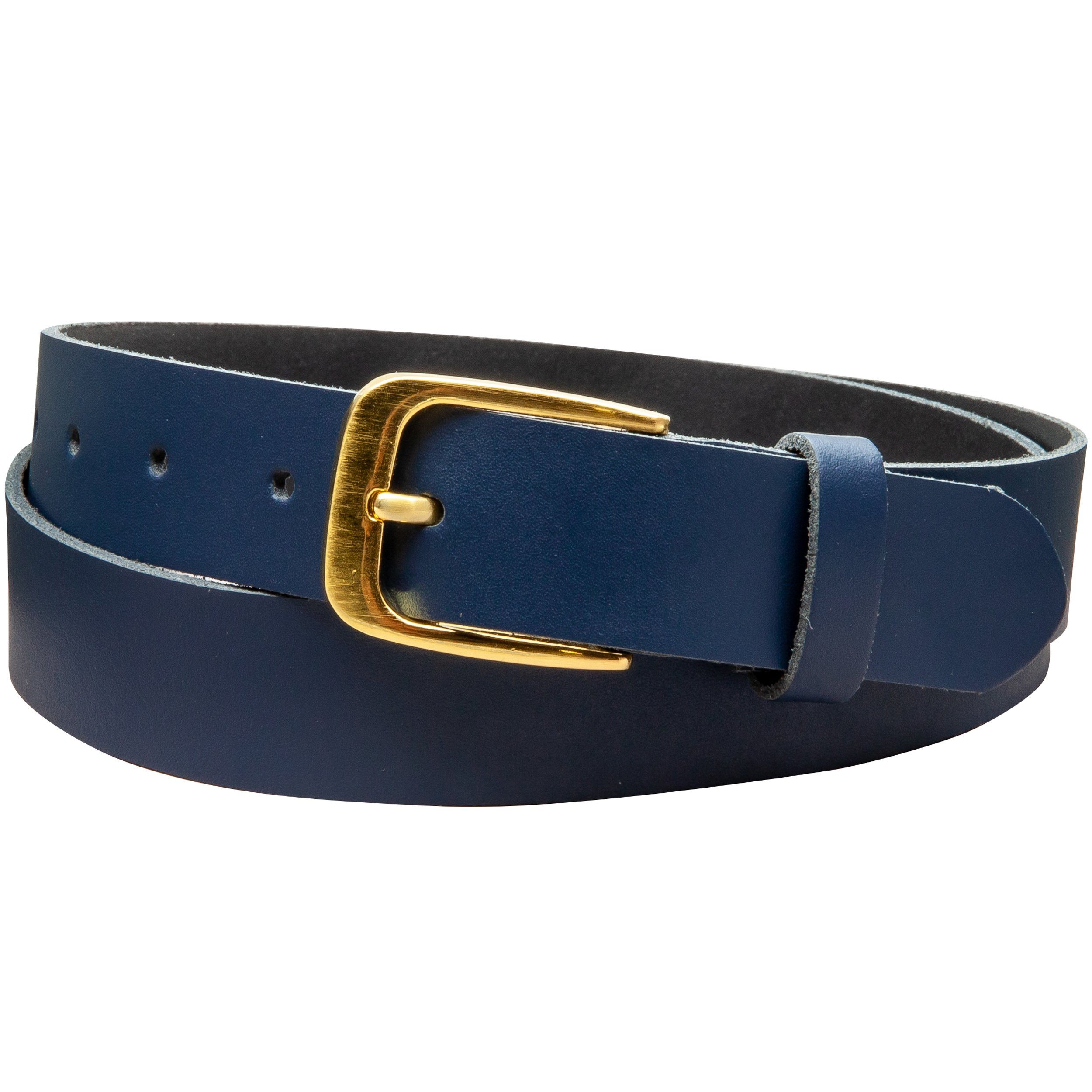 COLOGNEBELT Ledergürtel C16-SL Schlicht dennoch modern mit Dornschließe, MA günstig online kaufen