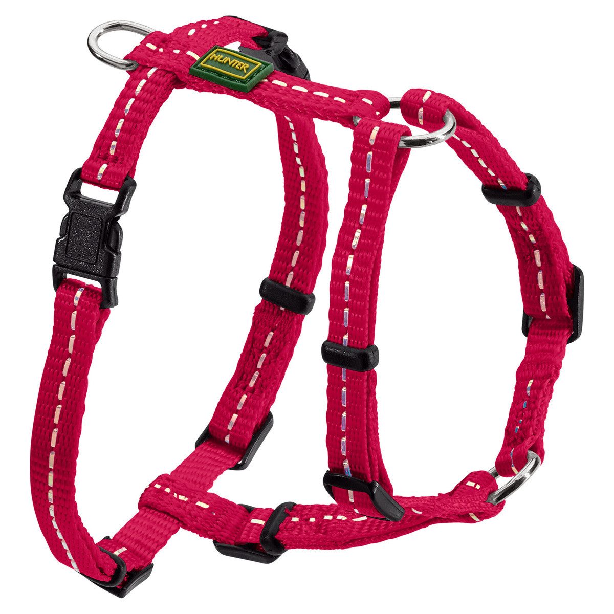 Hunter Tierbedarf Hunde-Geschirr Geschirr Tripoli Vario Basic himbeer, refl günstig online kaufen