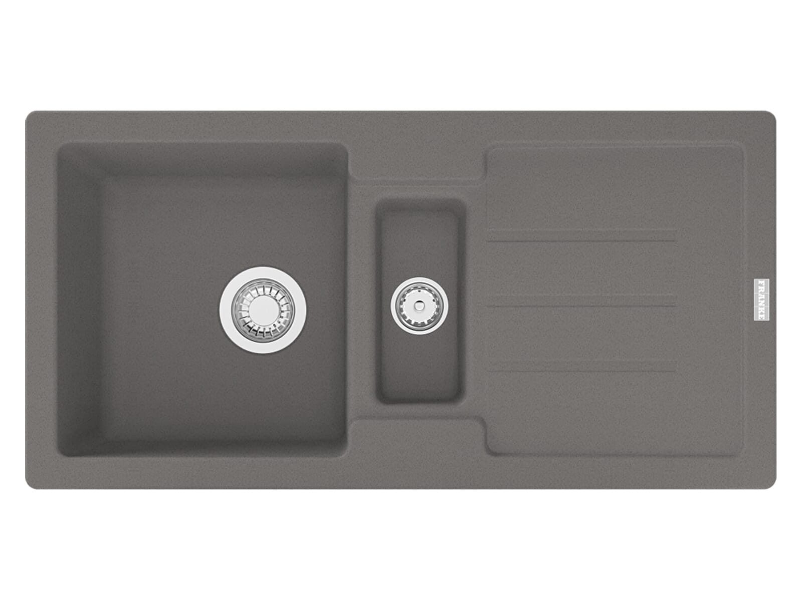 FRANKE Granitspüle, rechteckig, 86/44 cm, (1 St), aus Sanitized®