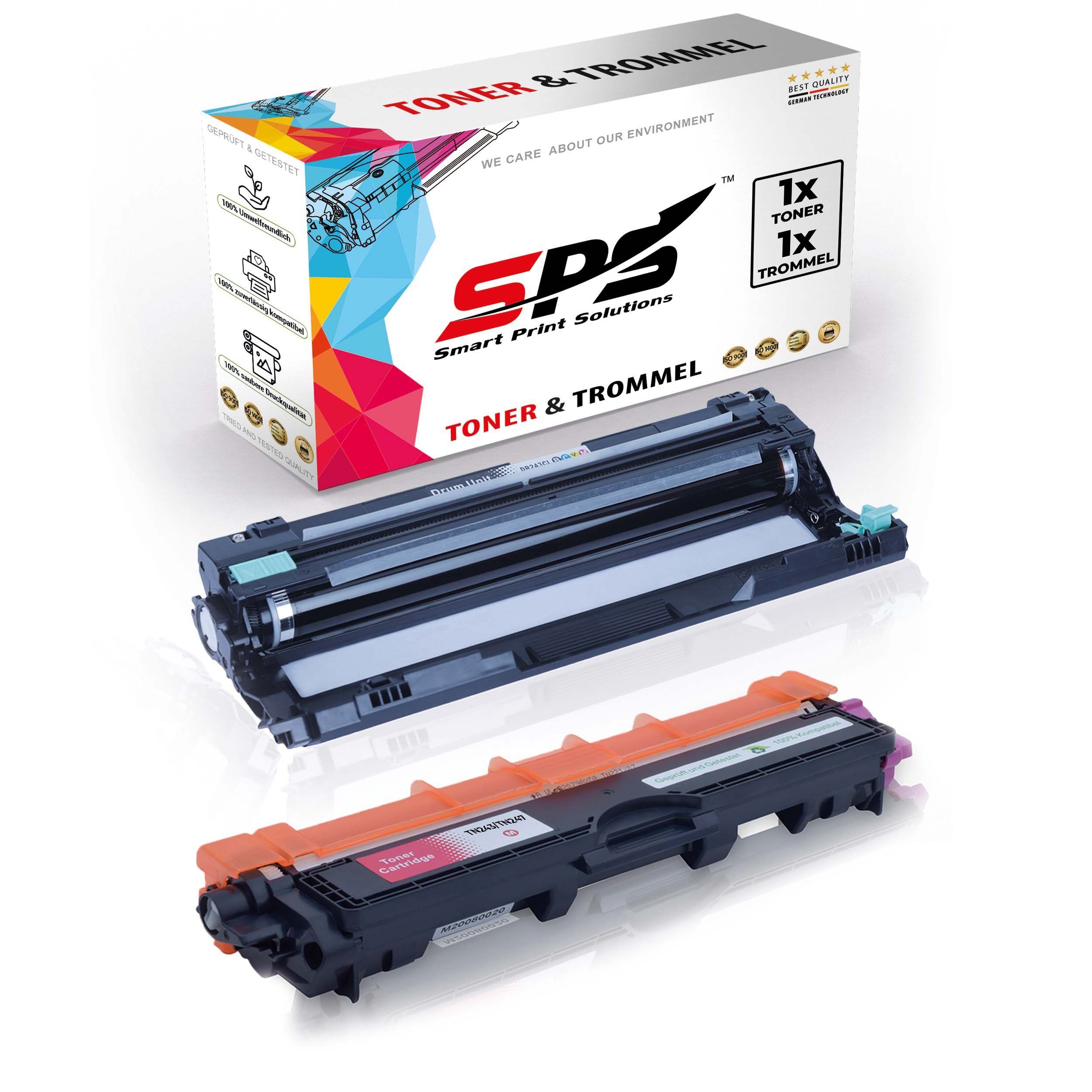 SPS Tonerkartusche Kompatibel für Brother HL-L3290CDW DR-243CL TN-247, (2er Pack)