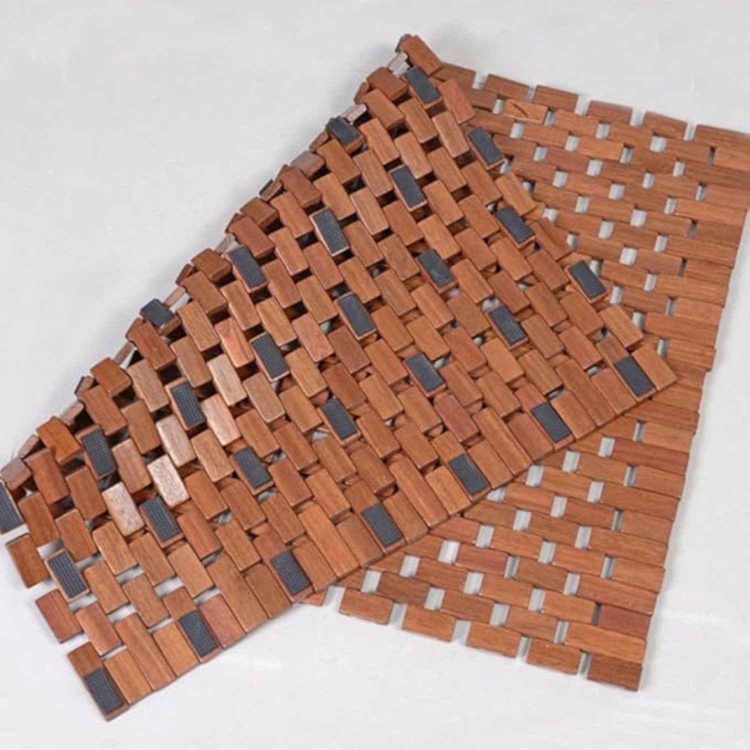 MC Star Badematte Teakholz Badematte, hölzerne Duschmatte, Badewannenmatte günstig online kaufen