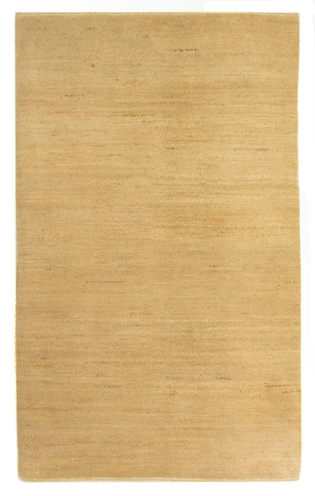 Wollteppich Gabbeh Teppich handgeknüpft beige, Höhe: mm, morgenland, handgeknüpft rechteckig, 18
