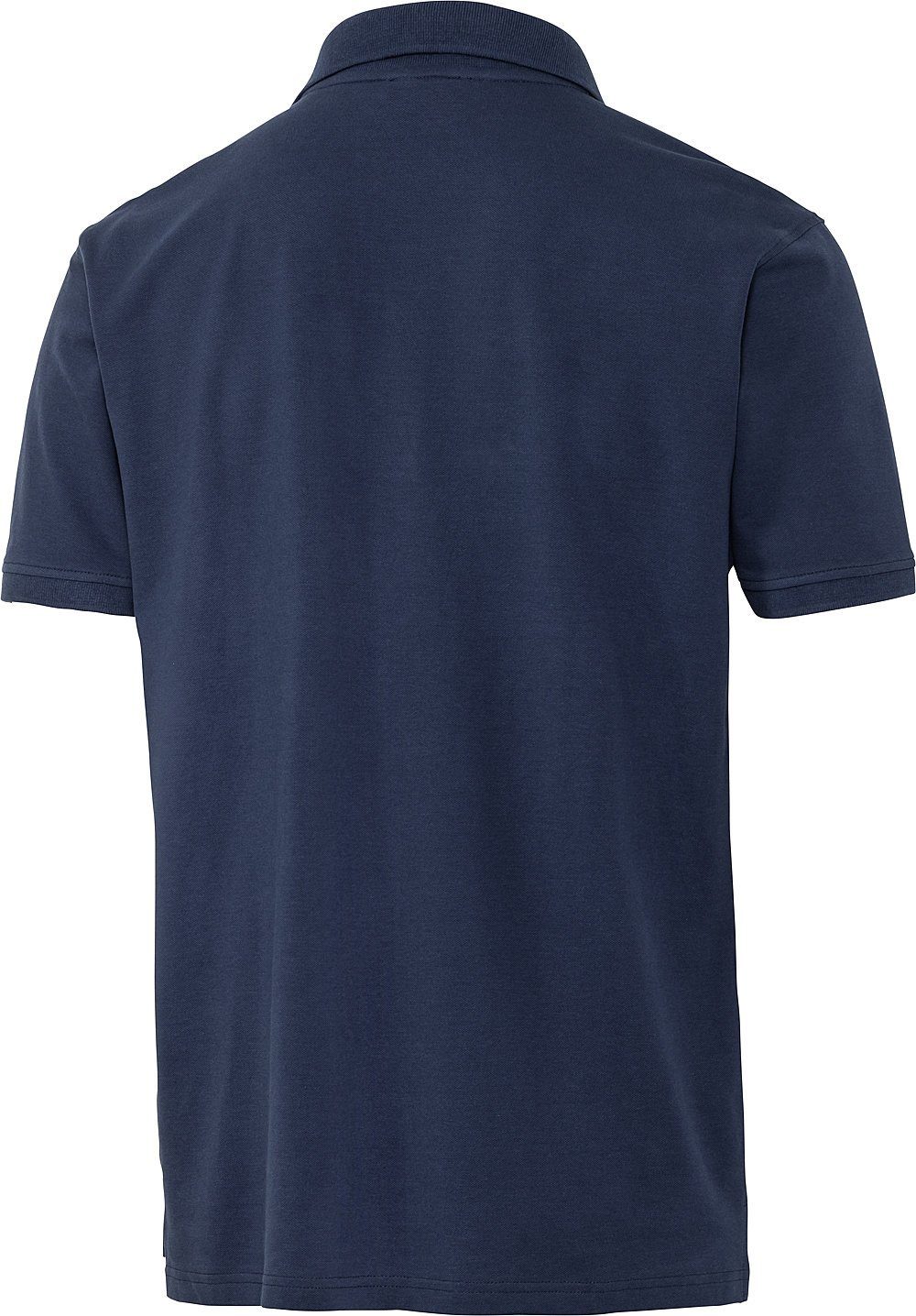 U.S. Polo Assn. Poloshirt schöne Piqué-Struktur und Logo-Stick im Kontrastt günstig online kaufen