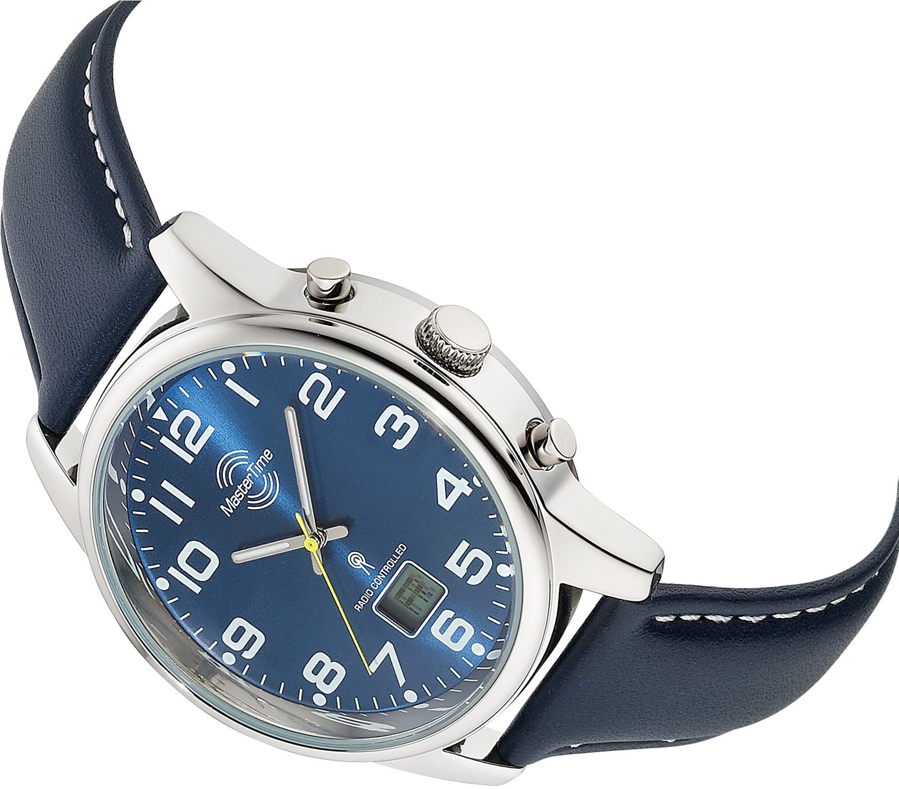 MASTER TIME Funkuhr Super Power MTGA-10815-31L, Armbanduhr, Quarzuhr, Herre günstig online kaufen