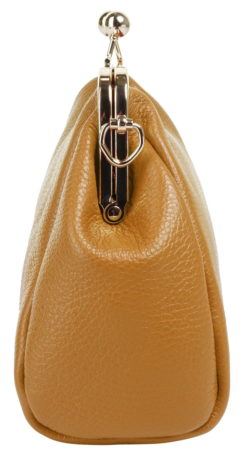 Cluty Abendtasche, echt Leder, Made in Italy