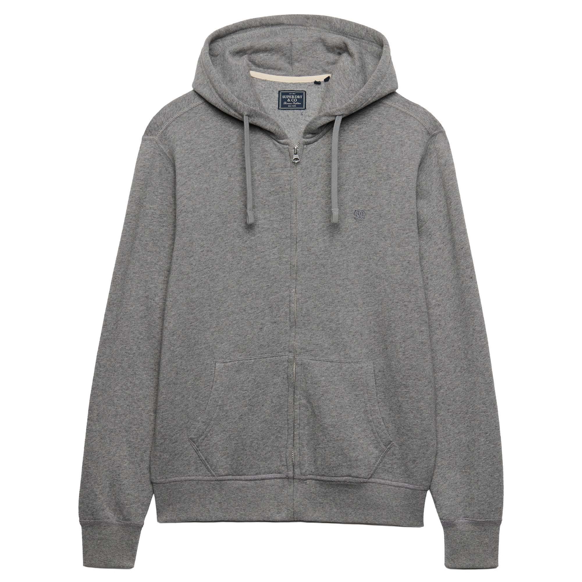 Superdry Sweatshirt Herren Sweatjacke 1er Pack Baumwolle (Packung, 1er Pack)