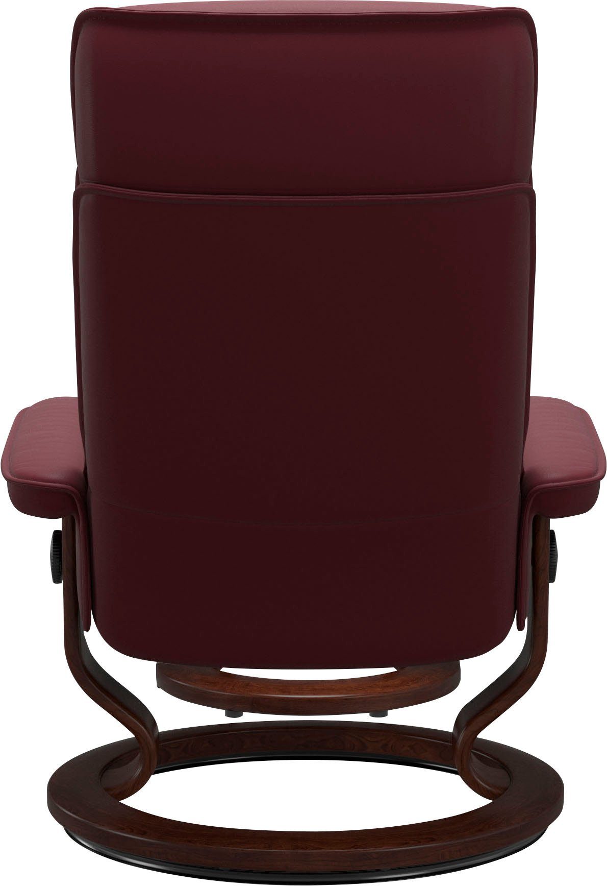 Stressless® Relaxsessel Admiral (Set, Relaxsessel inkl. Hocker), mit Classic Base, Größe M & L, Gestell Braun